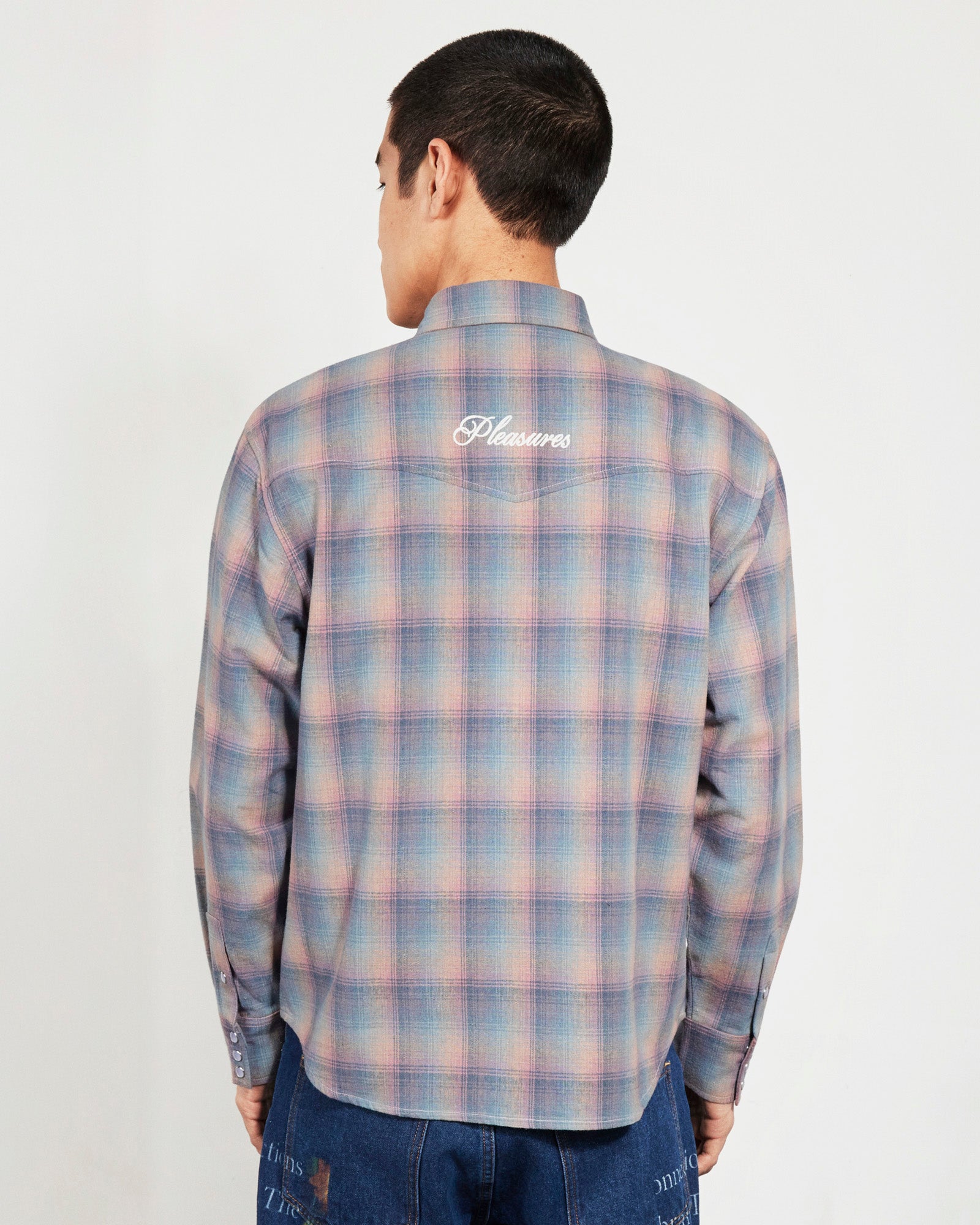Sender Western Button Up | Pink