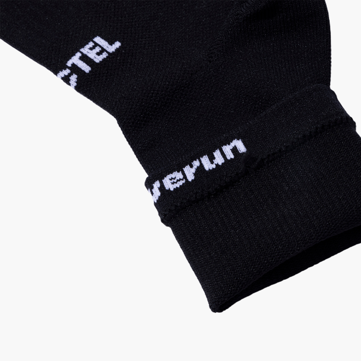 Black Performance Crew Socks