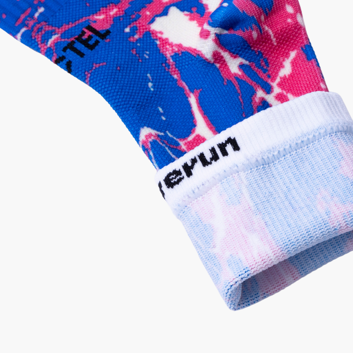 FUCHSIA RIPPLE Performance Crew Socks