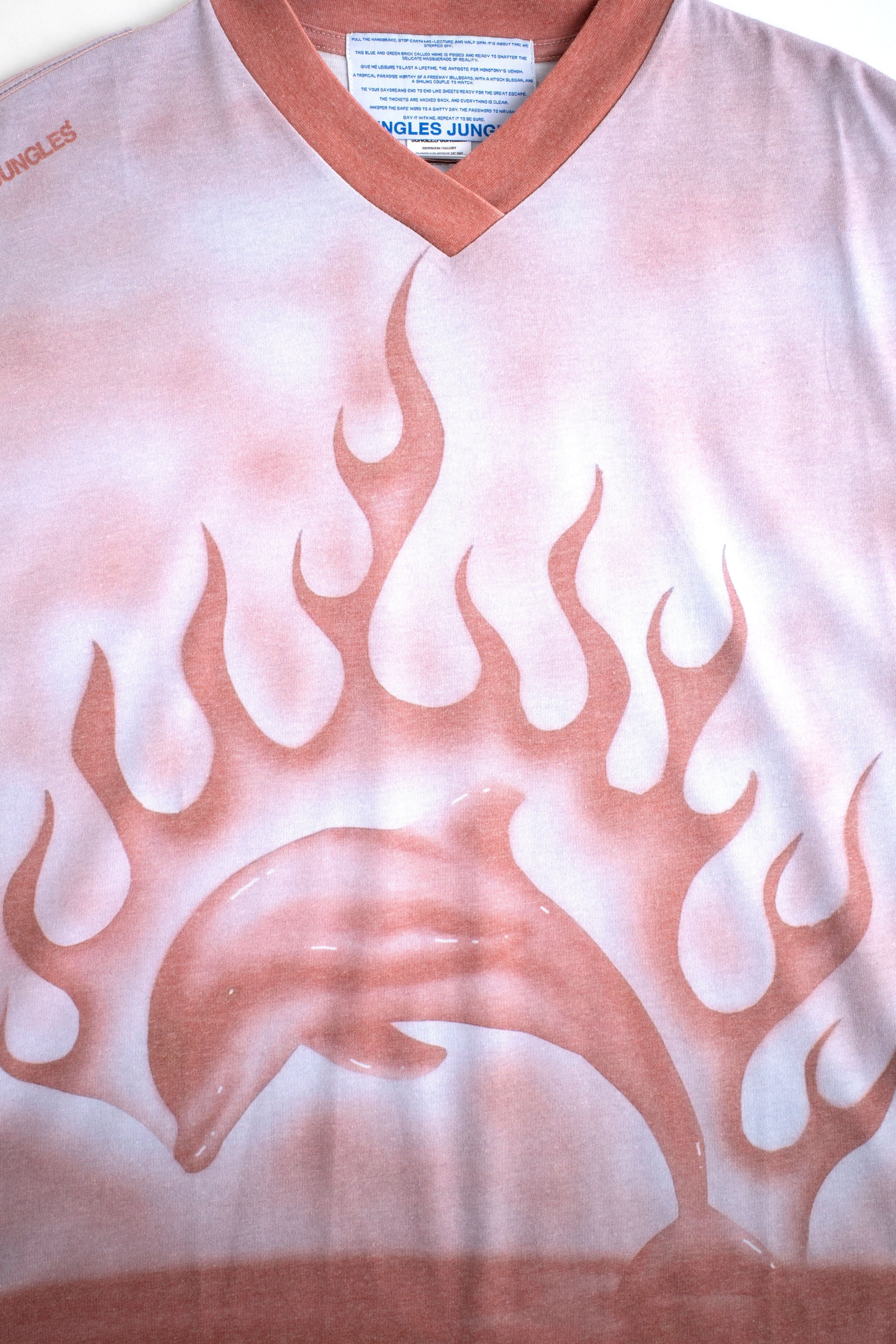 Flaming Dolphin Jersey | Pink