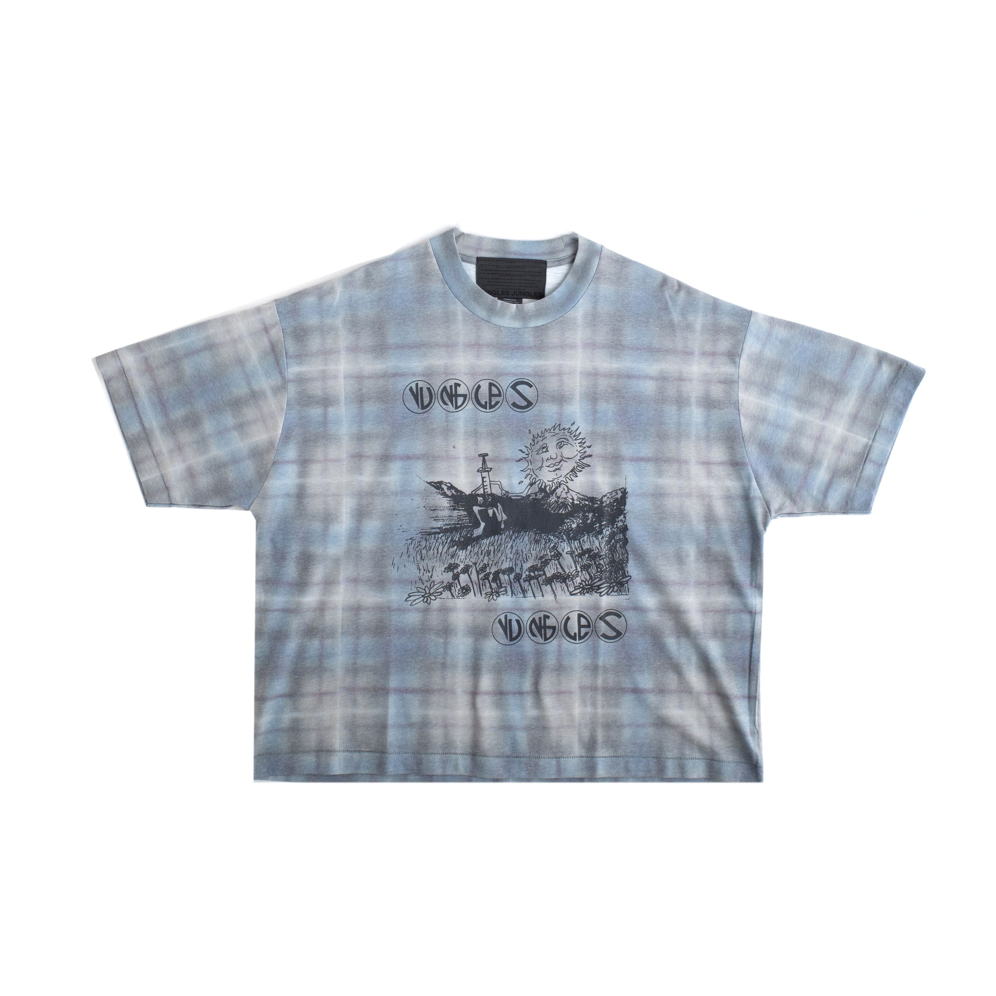 Field Of Daisies Tartan Tee | Plaid