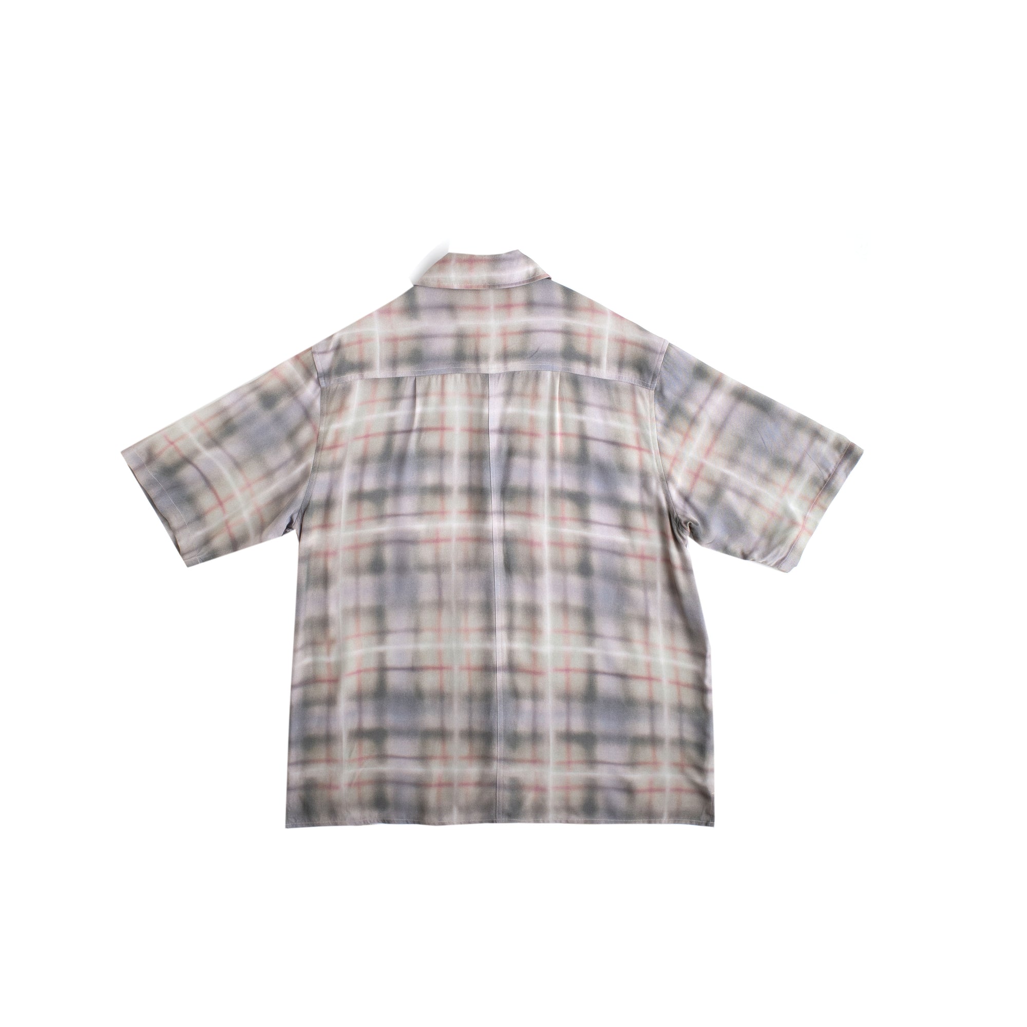 Airbrush Plaid Button Up | Plaid
