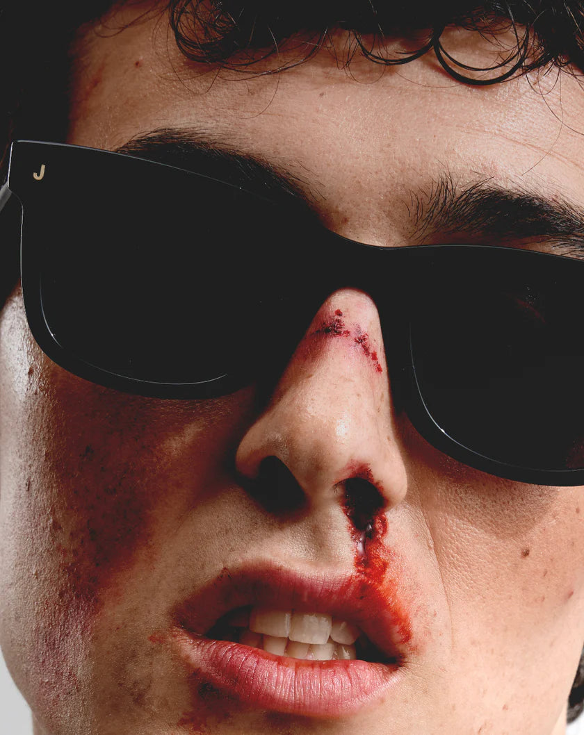 Hard Lean Sunglasses | Black/Black
