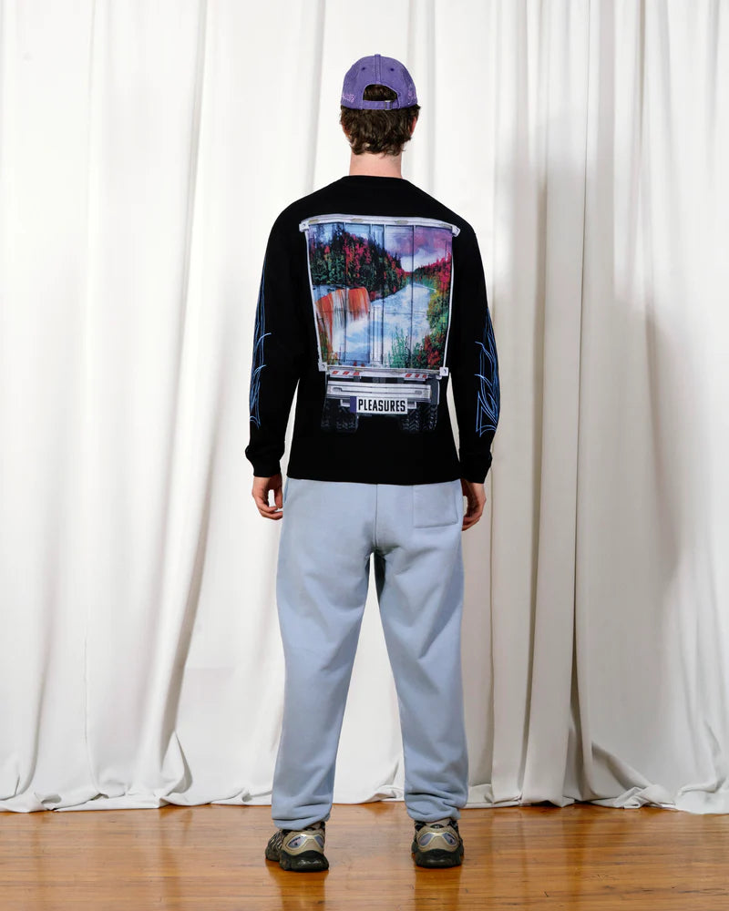 Semi Heavyweight Long Sleeve Shirt | Black