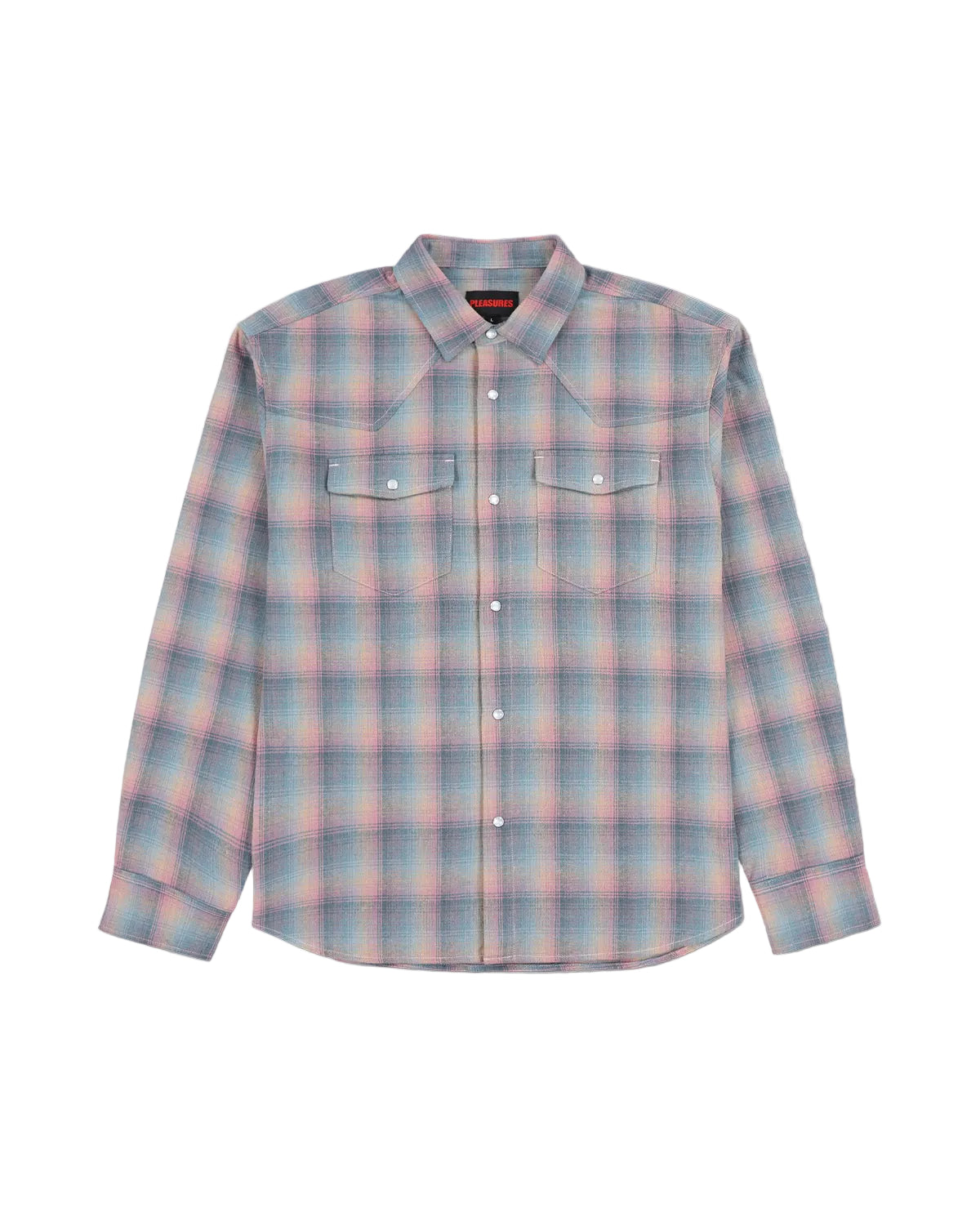 Sender Western Button Up | Pink