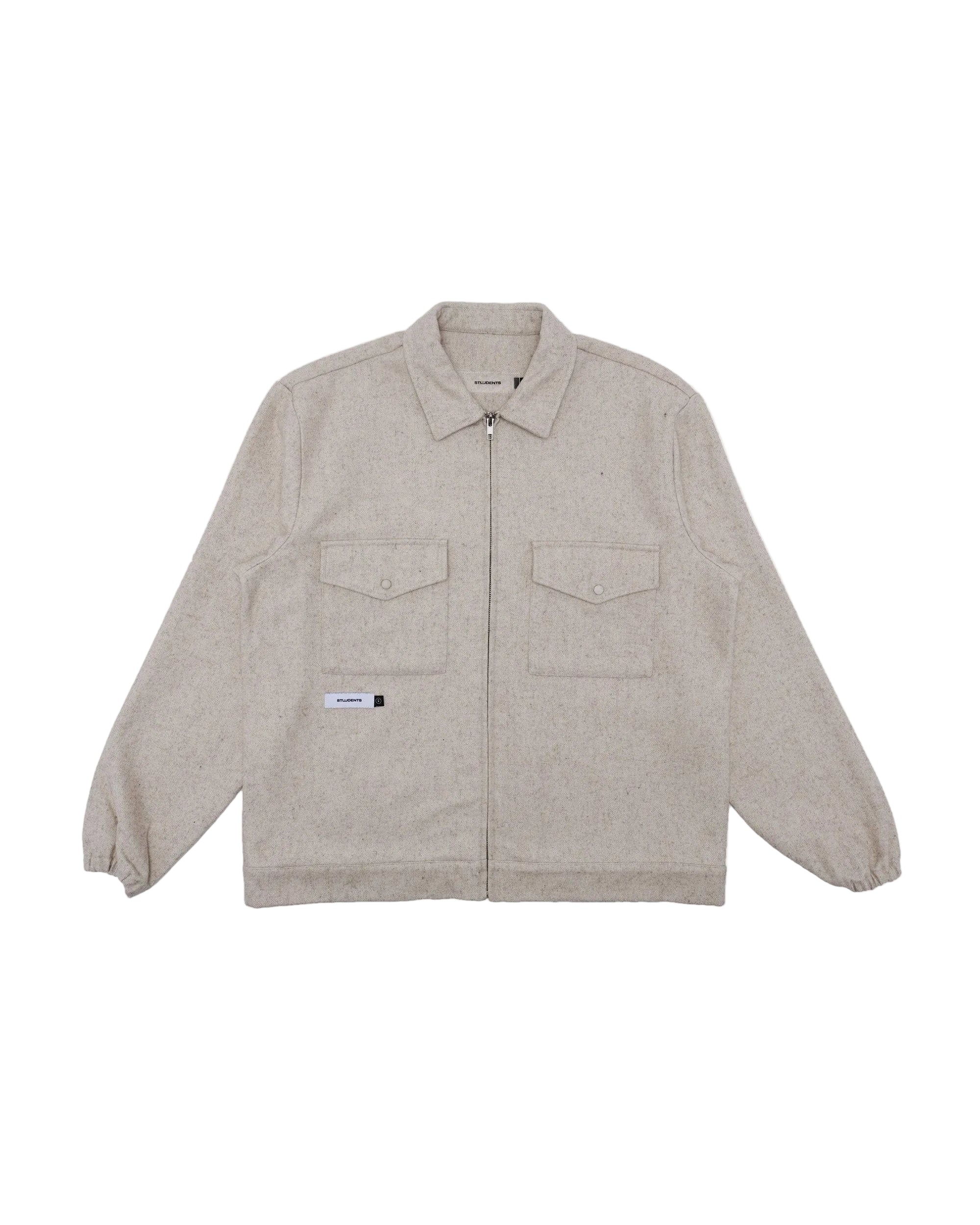 Enfield Wool Zip Jacket - Students Golf