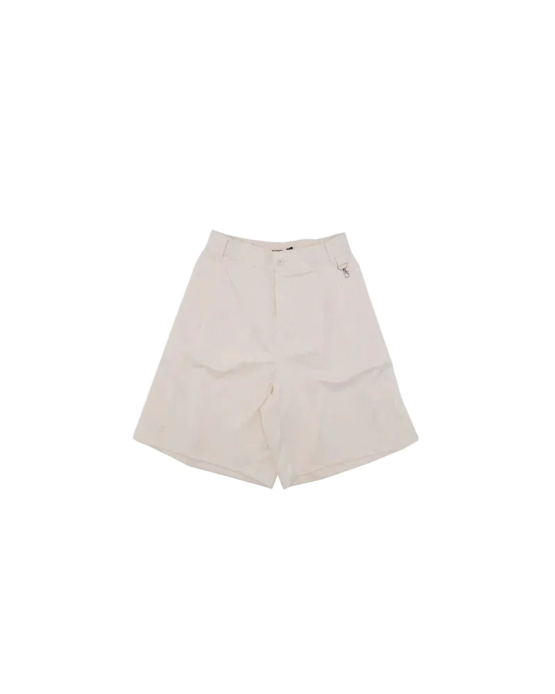Calculus Baggy Pleated Shorts | Cream