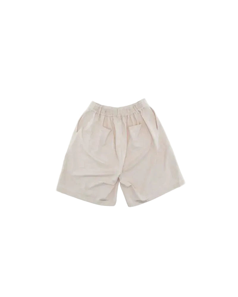 Calculus Baggy Pleated Shorts | Cream