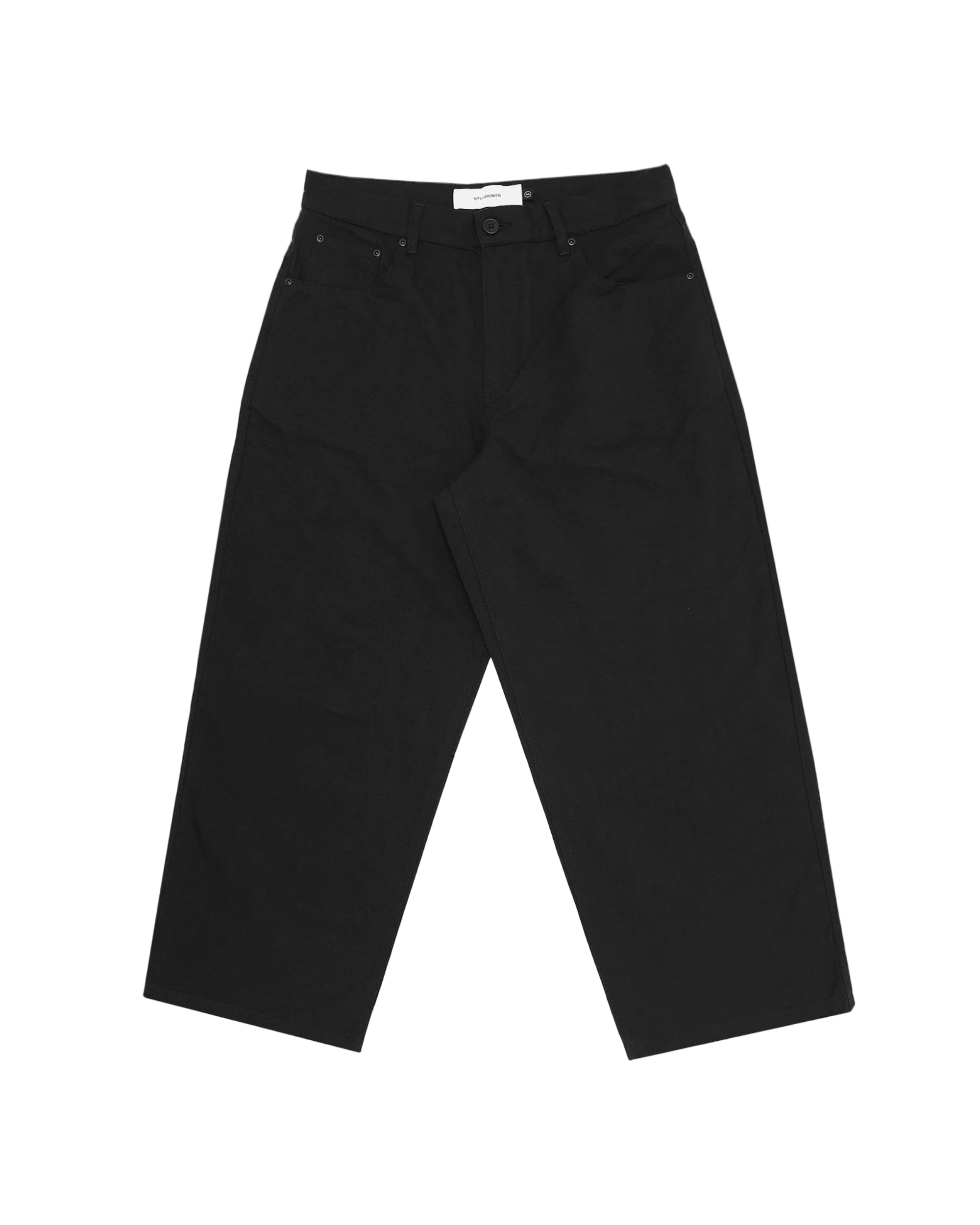 Black pants on a white background