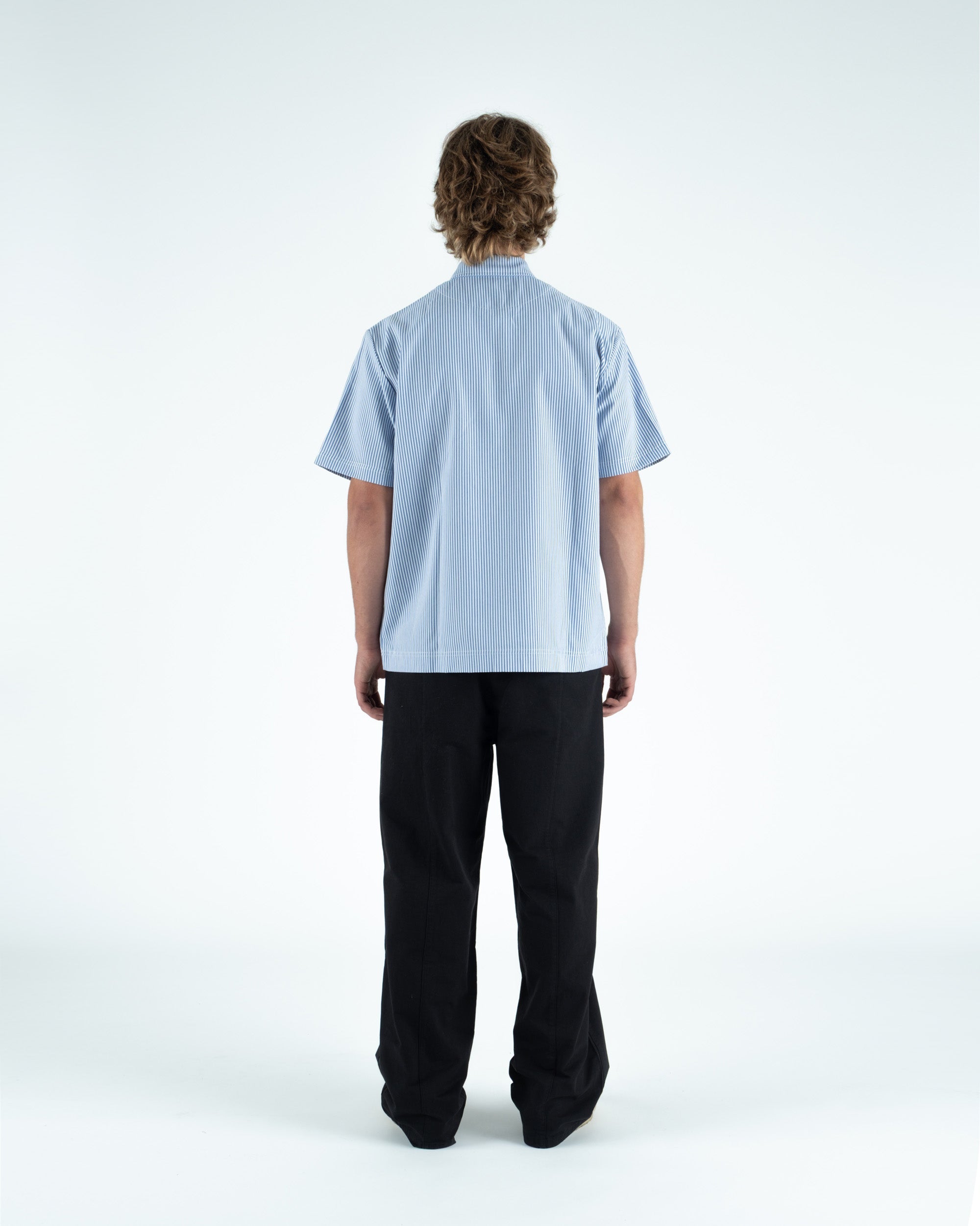 Reymon S/S Stripe Oxford Button-Up Shirt - Students Golf