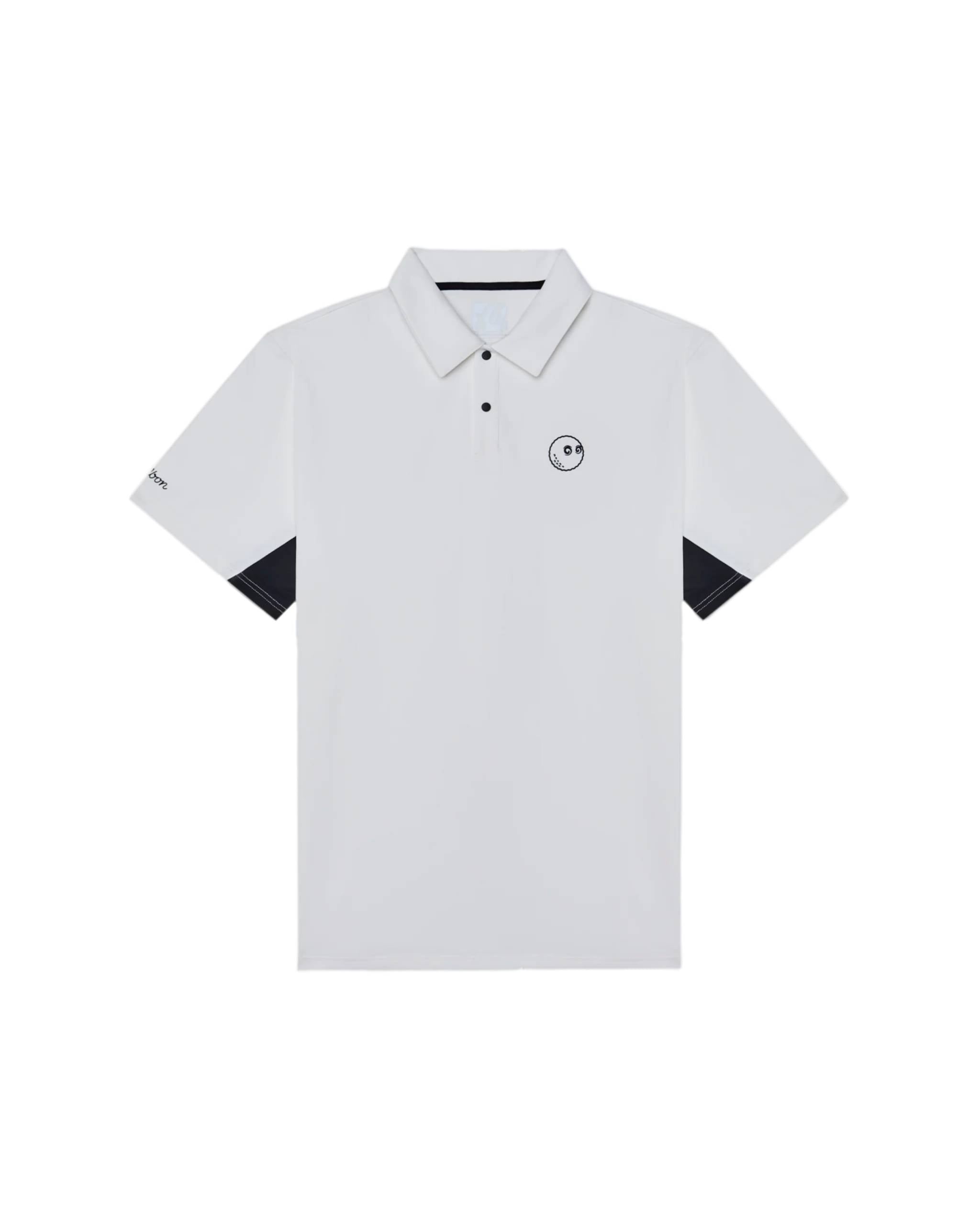 Performance Pique Polo | White/Black
