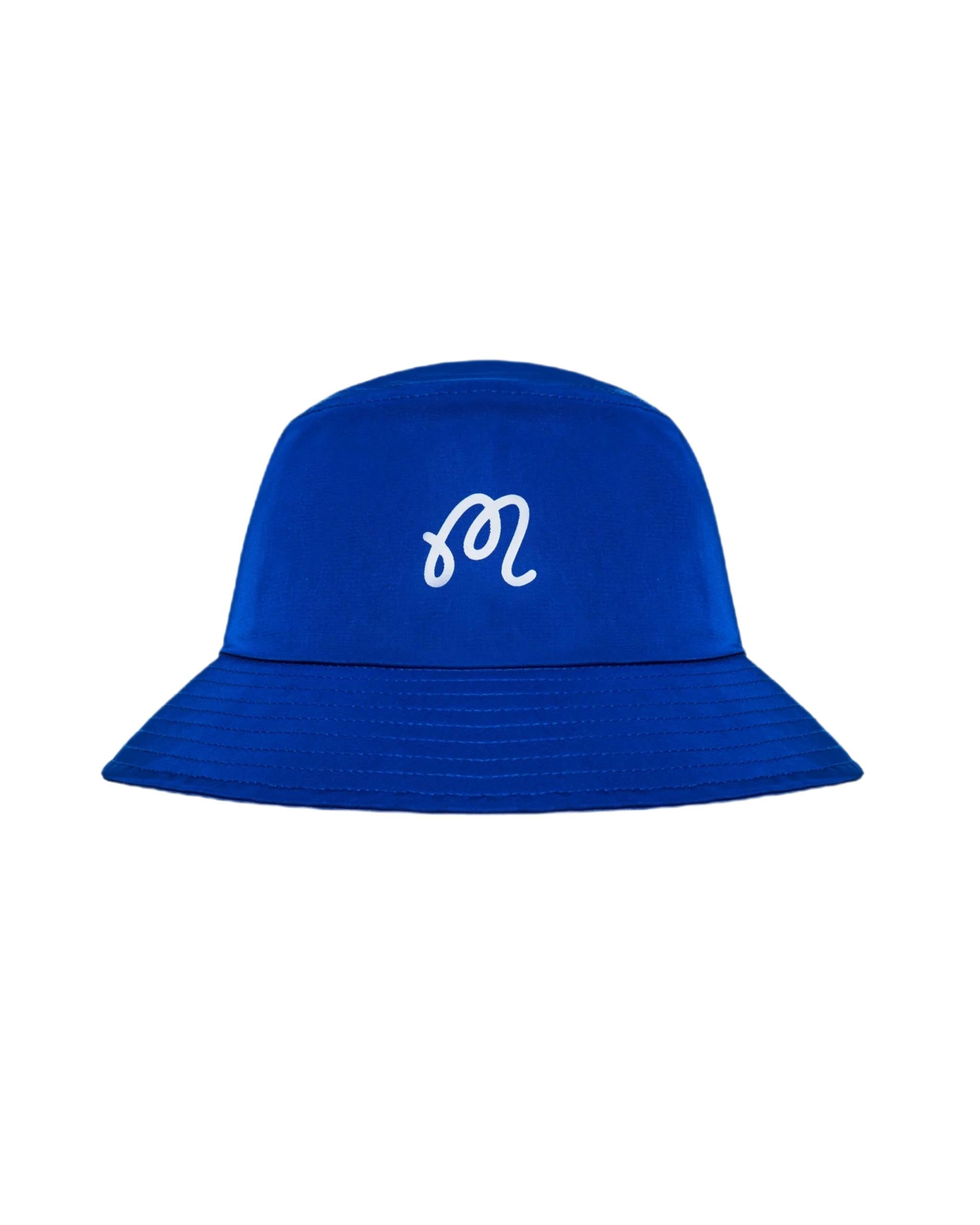 Menton Nylon Bucket Hat | Blue