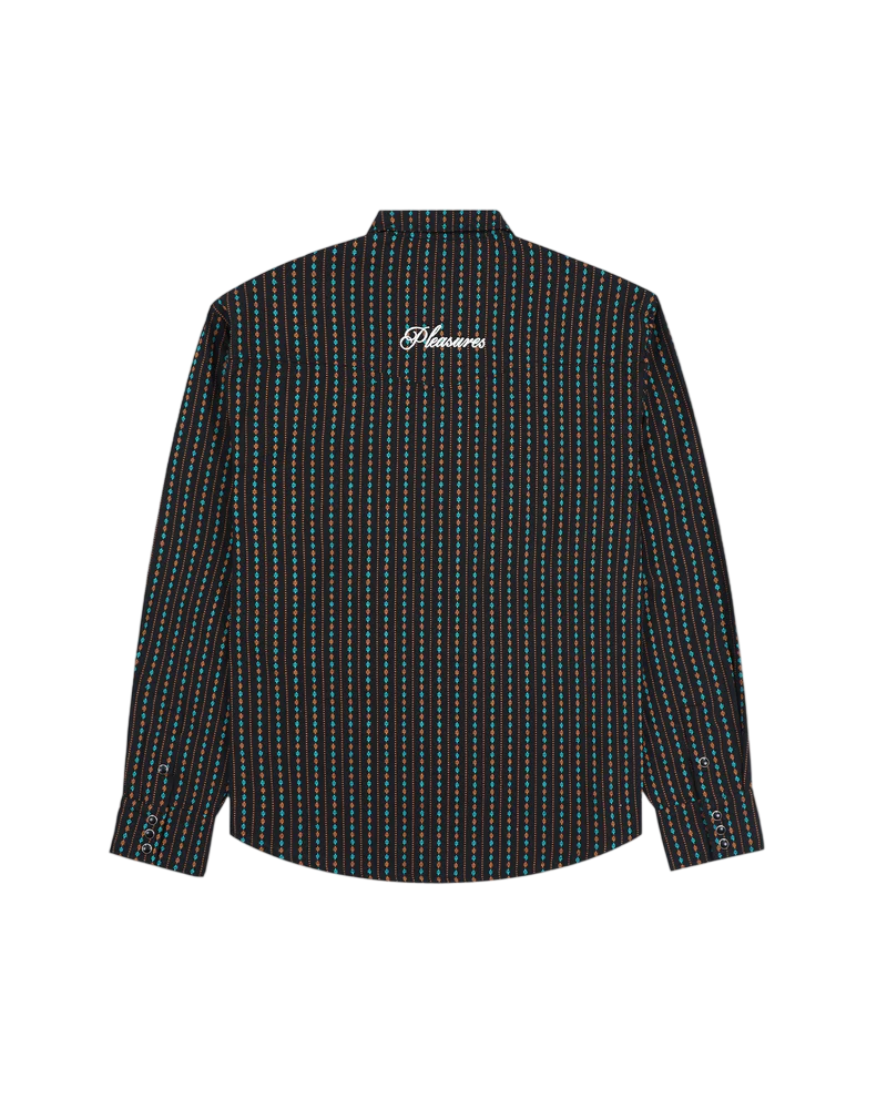 Tribute Western Button Up | Black