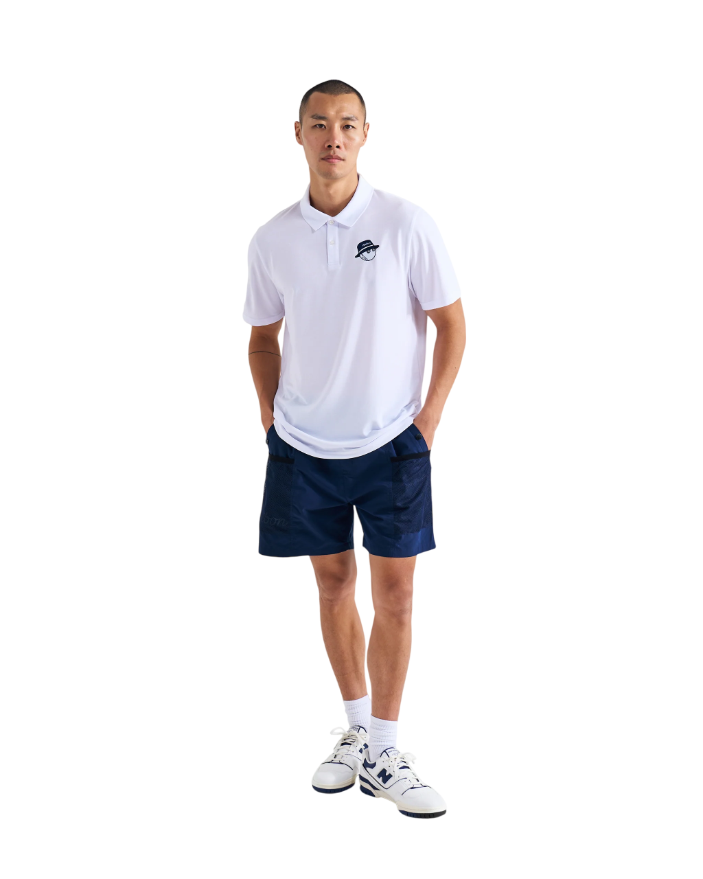 Cooper Core Polo | White