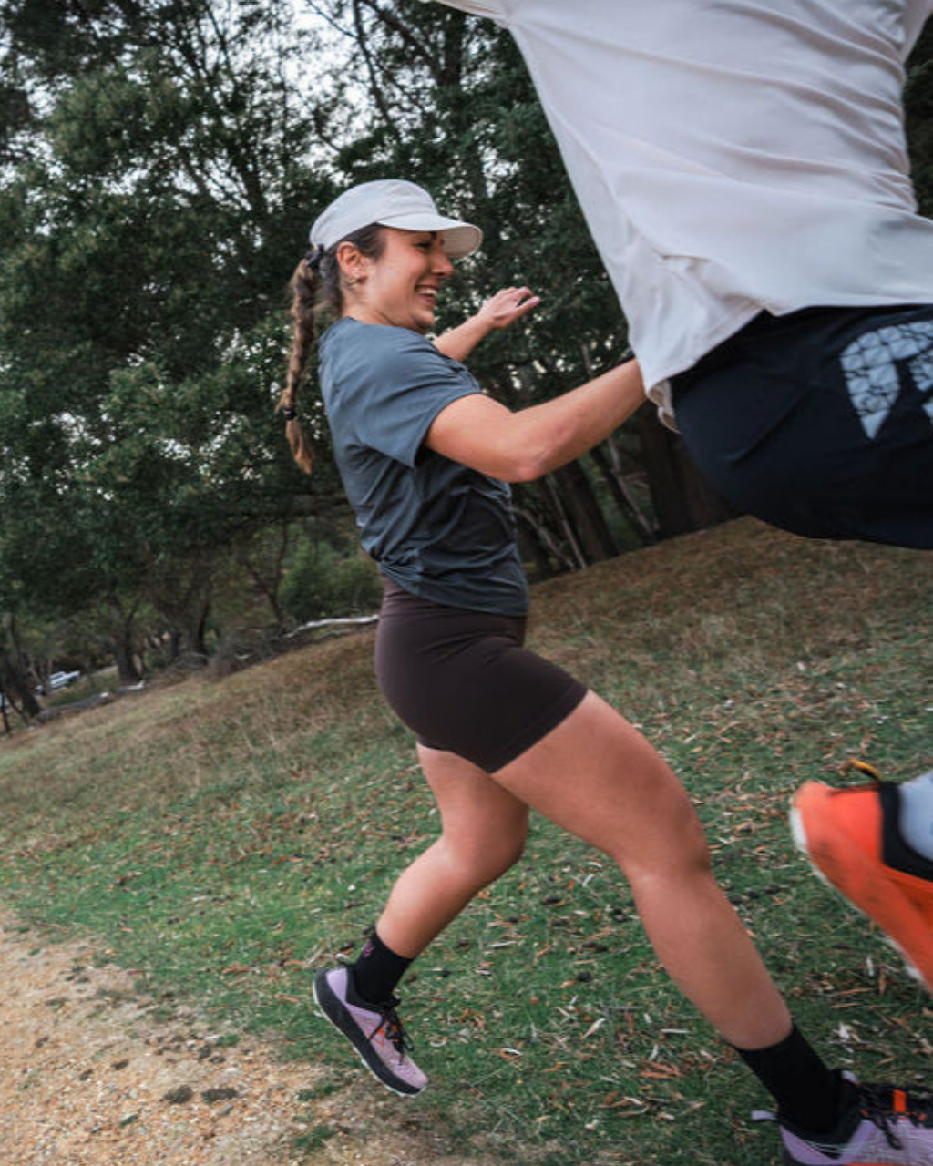 Women's S-SLATE GREY Performance Tee