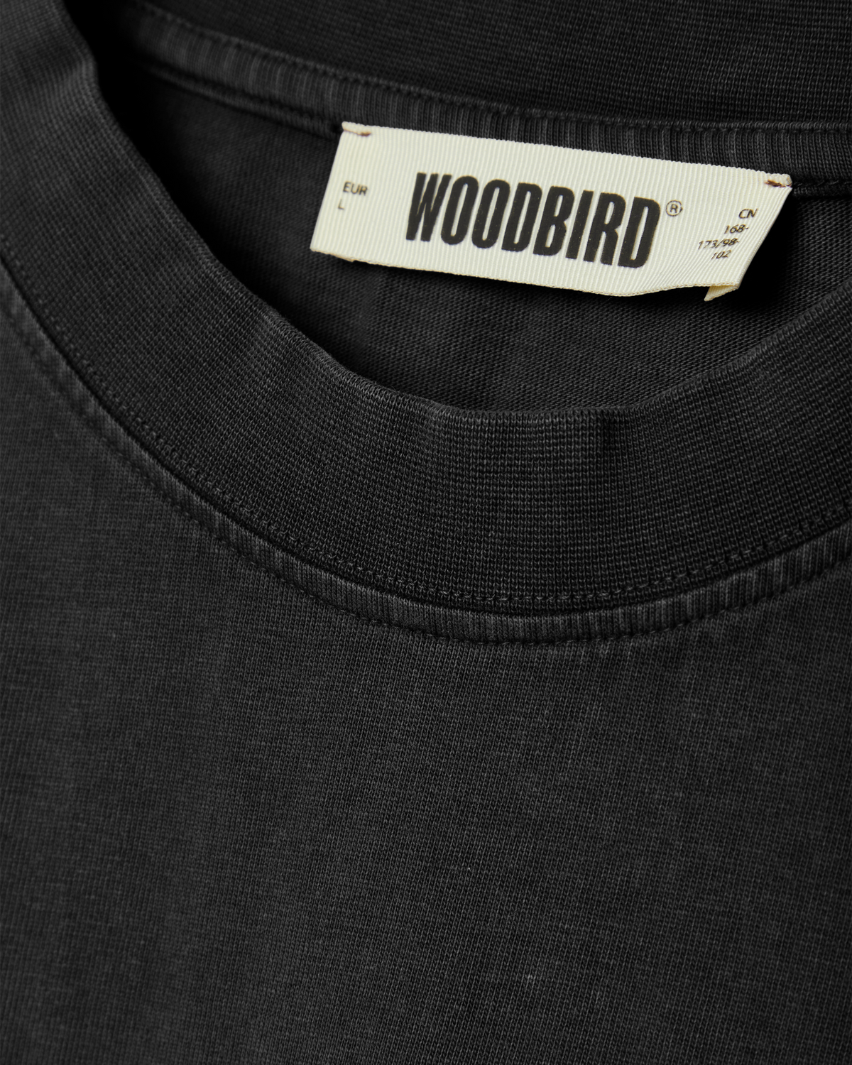 Baine Washed Tee | Washed Black