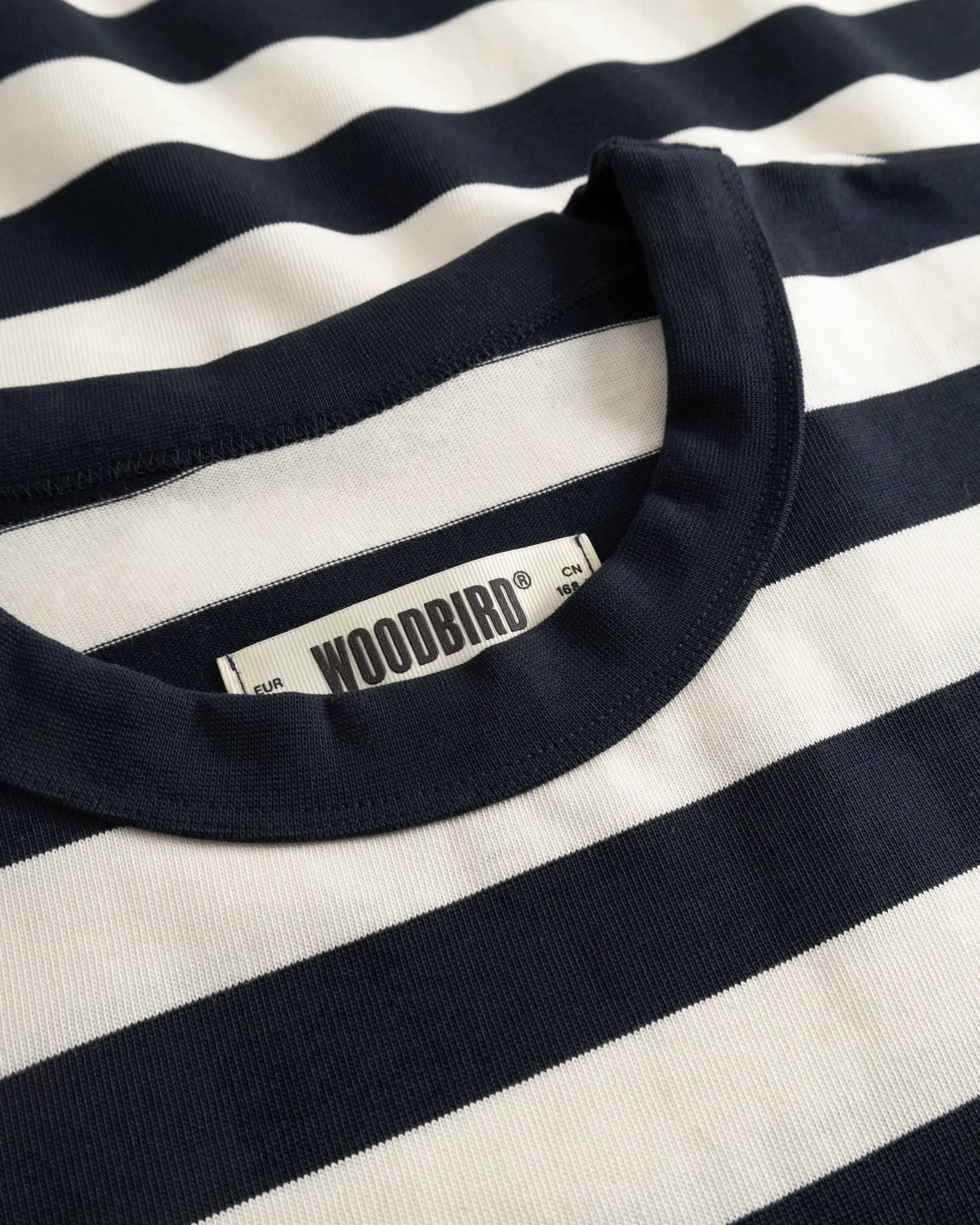 Beam Stripe Tee | Dark Navy