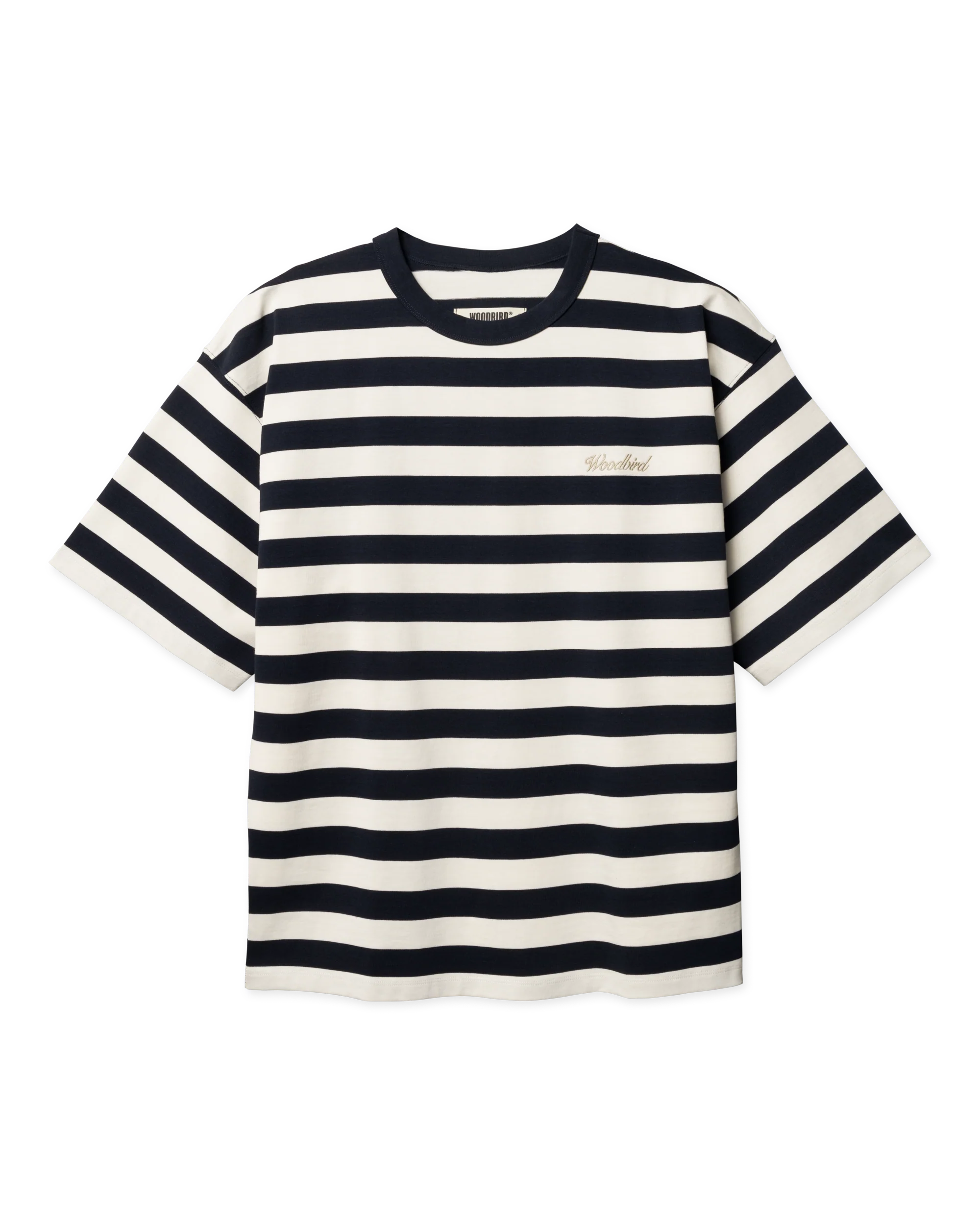 Beam Stripe Tee | Dark Navy