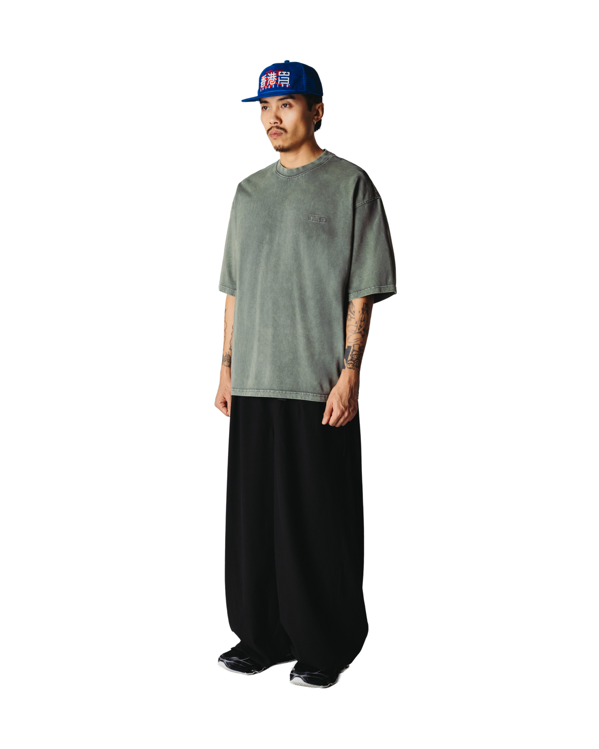 Beam Tinted Tee | Dusty Green