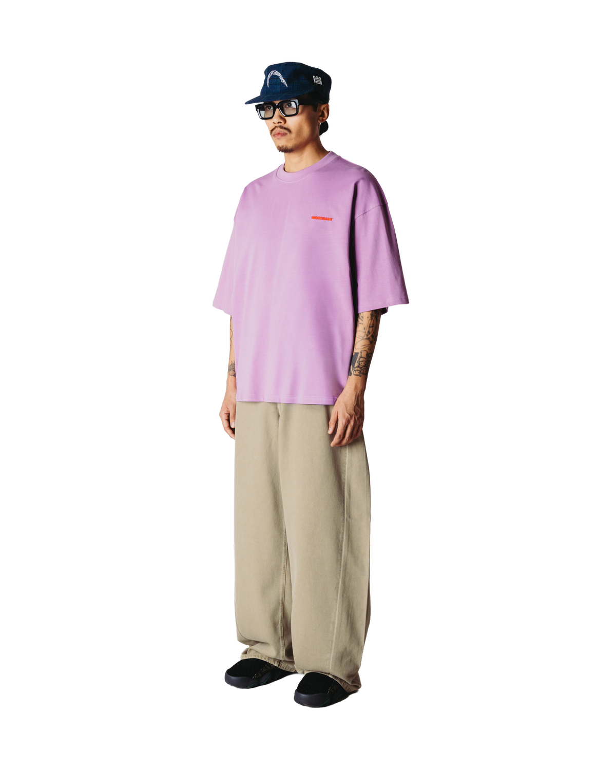 Beam Tram Tee | Dusty Violet