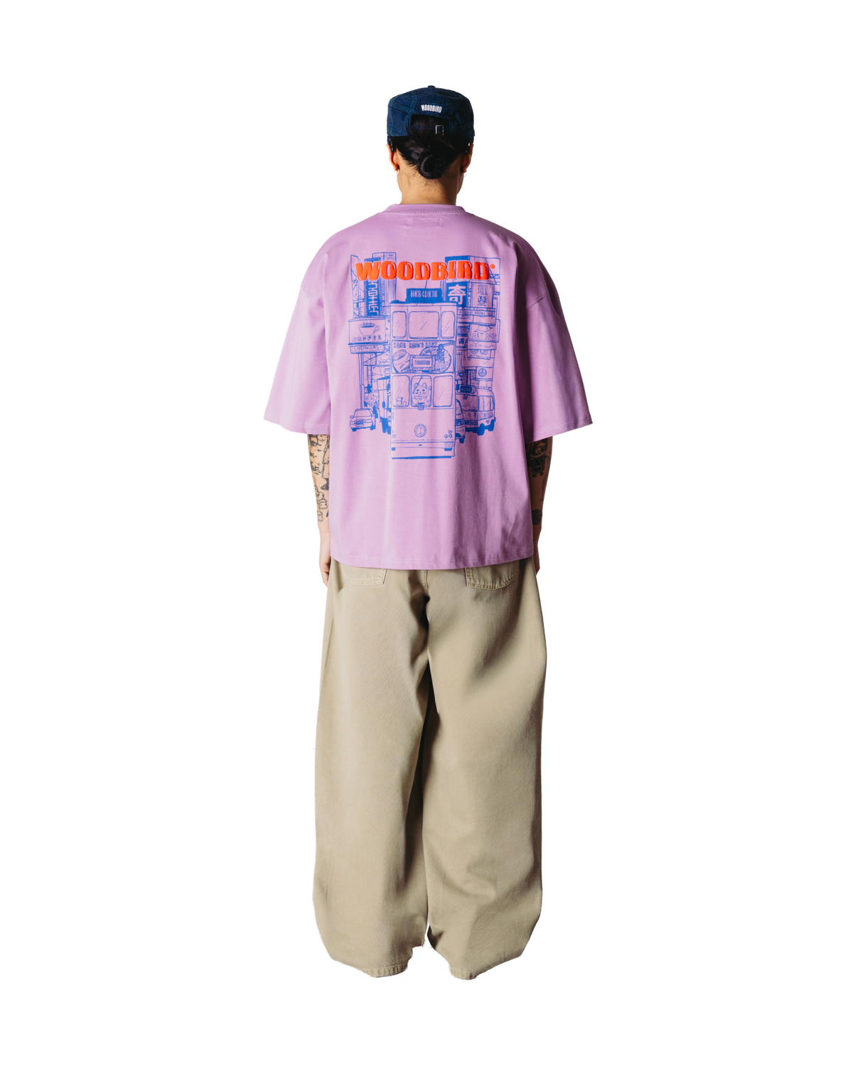 Beam Tram Tee | Dusty Violet