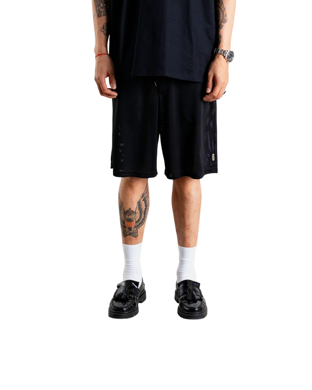 Ben Mesh Shorts | Black