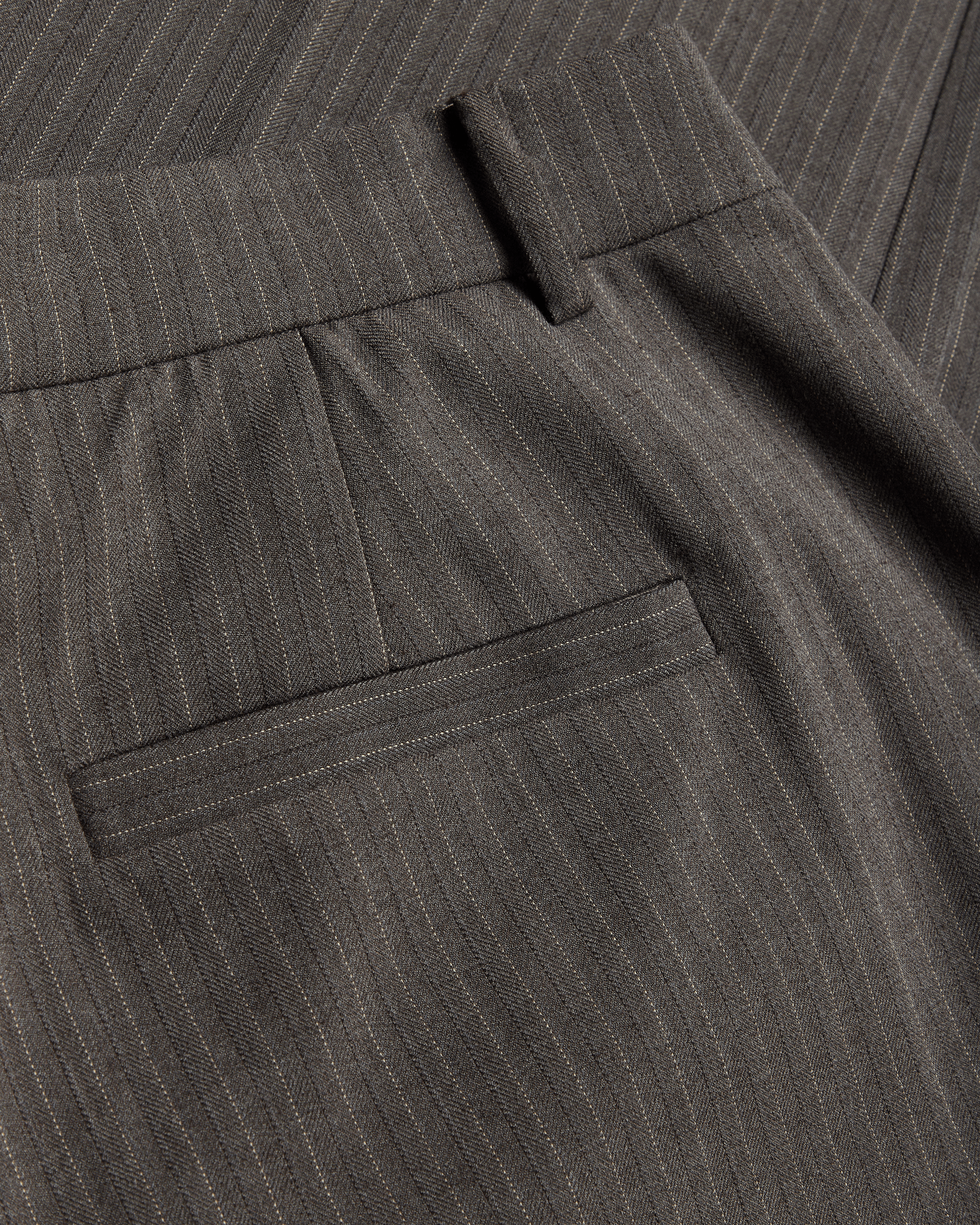 Bin Hb Stripe Pants | Dark Grey