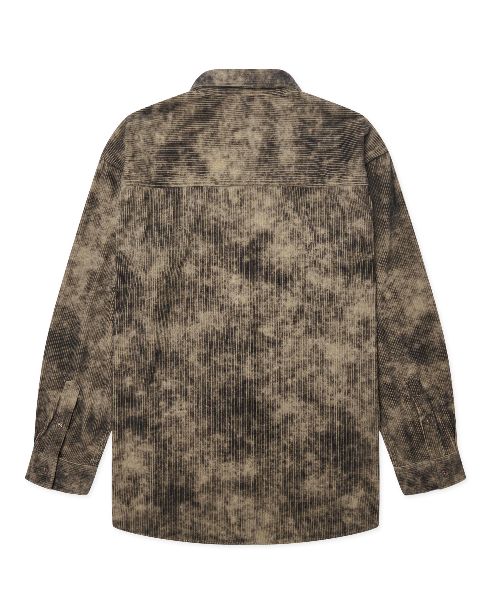 Brooks Wash Cord Shirt | Dark Olive