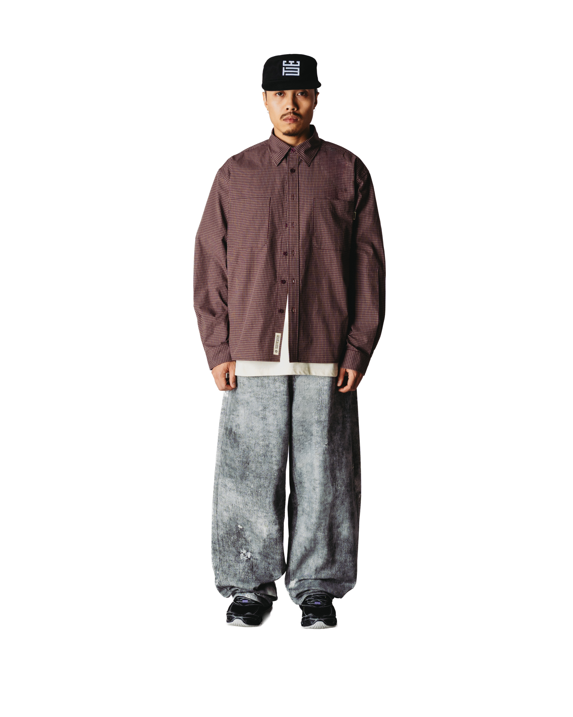 Buzo Dau Check Shirt | Brown-red