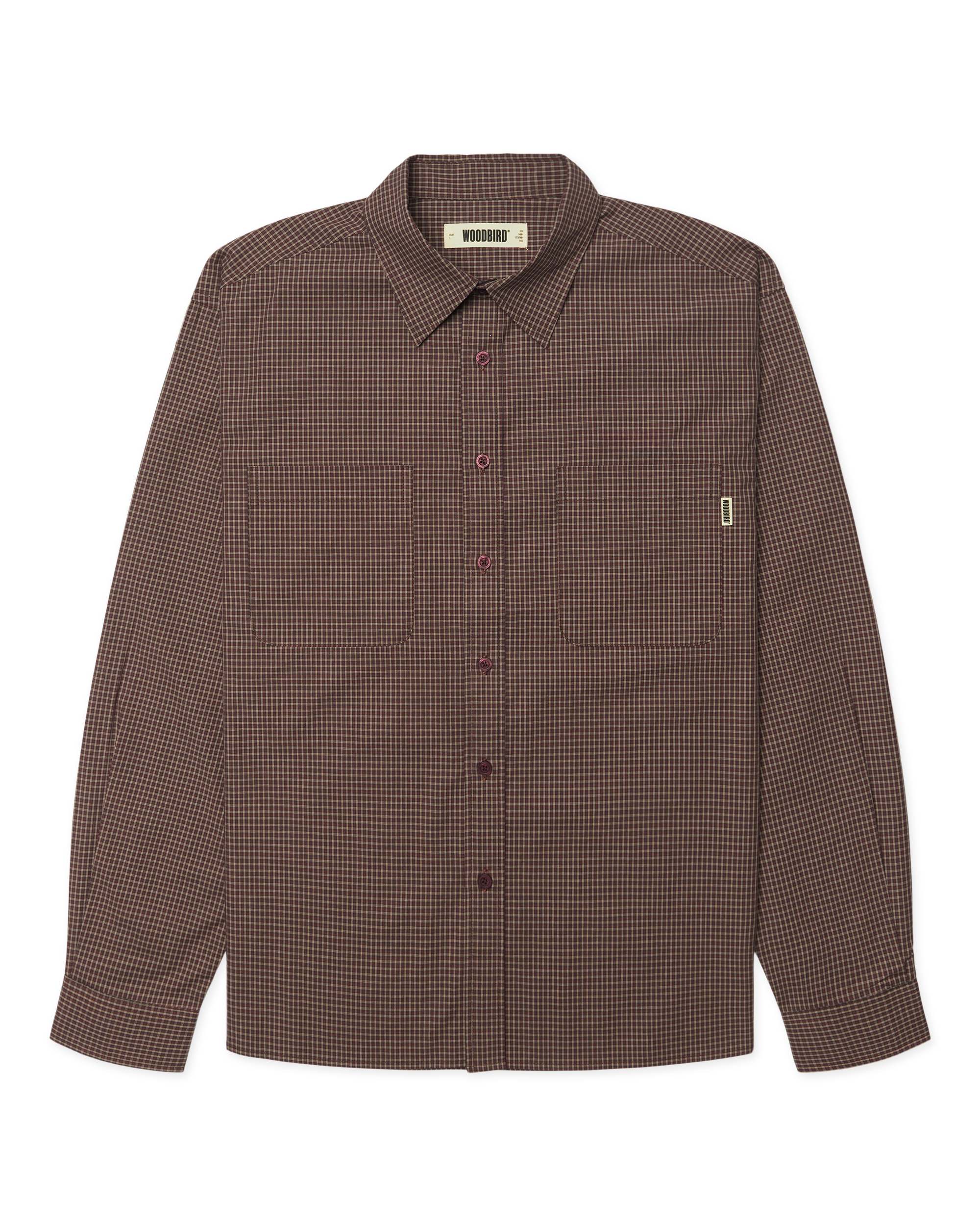 Buzo Dau Check Shirt | Brown-red