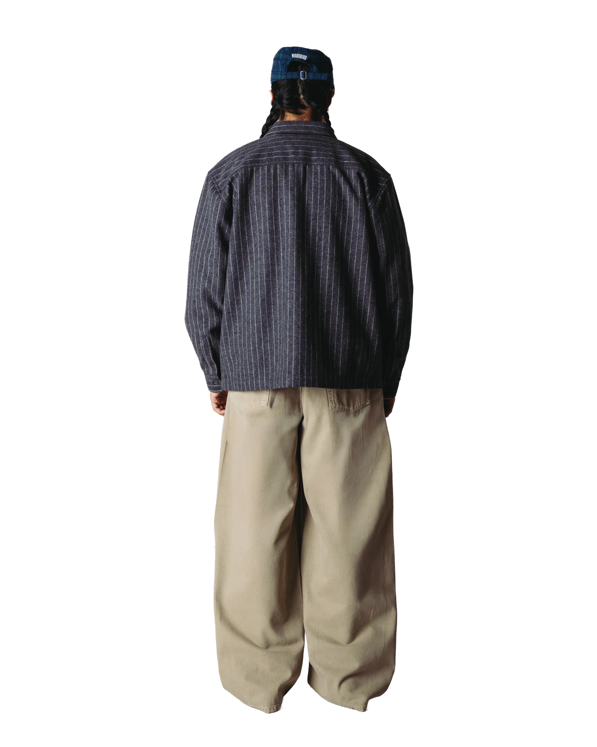 Buzo Herringbone Shirt | Dark Grey