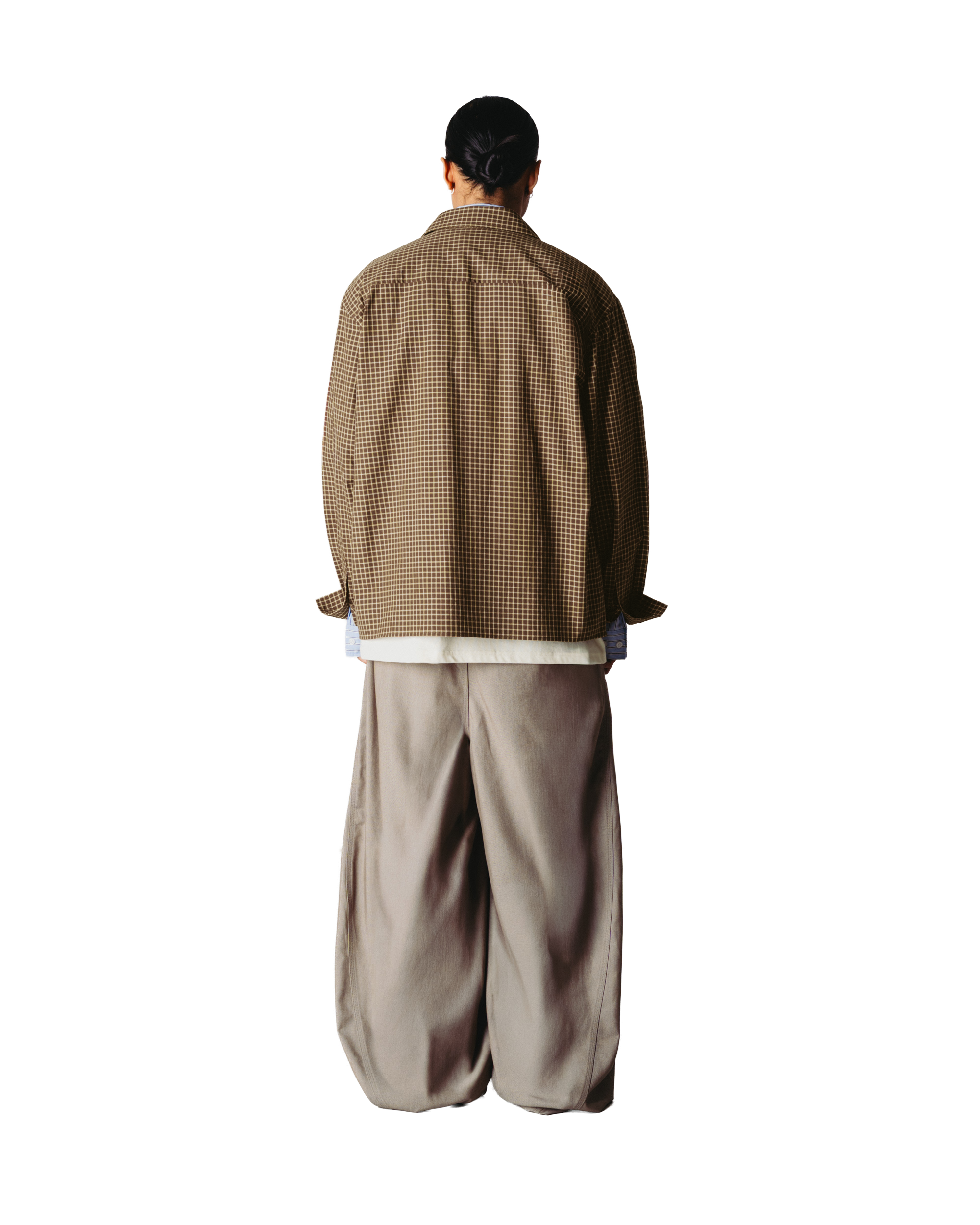 Buzo Man Check Shirt | Brown-honey