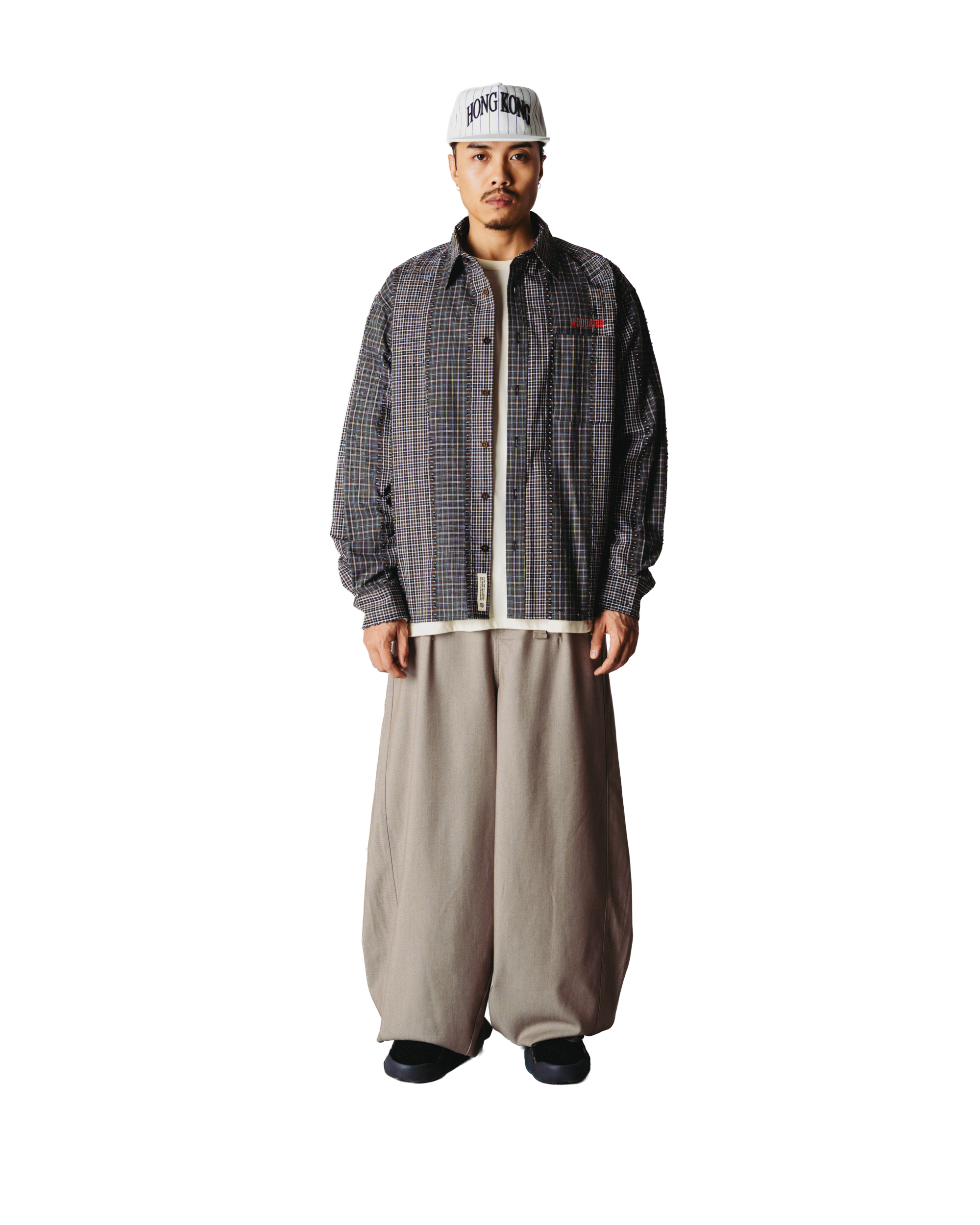 Buzo Woma Check Shirt | Brown-green