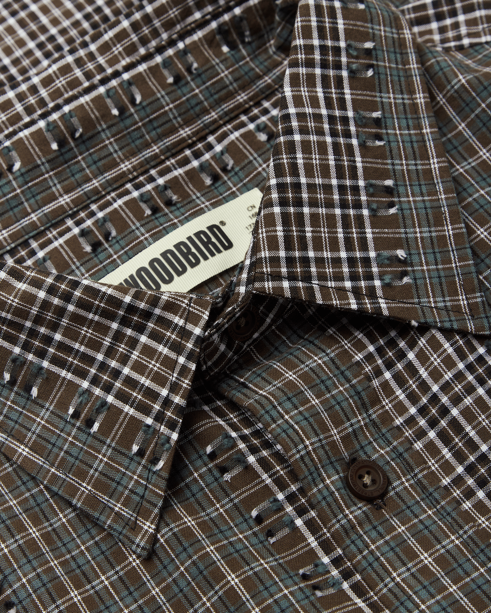Buzo Woma Check Shirt | Brown-green