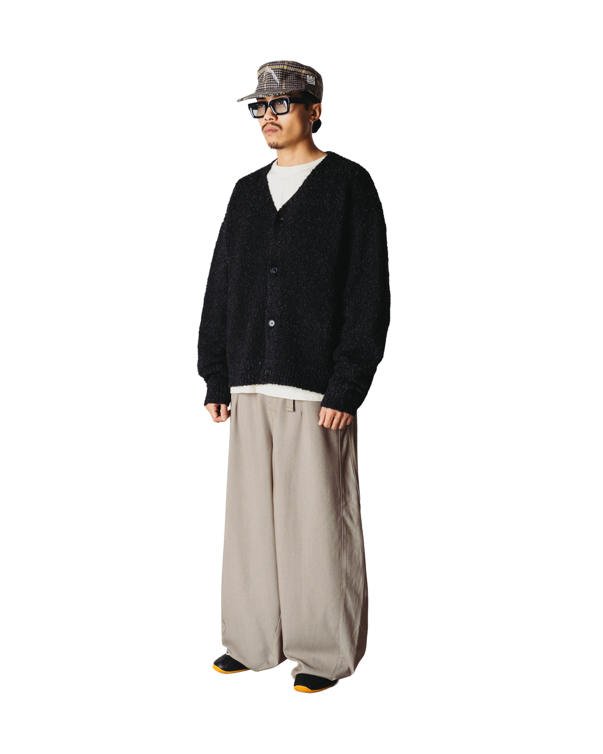 Chi Boucle Cardigan | Black