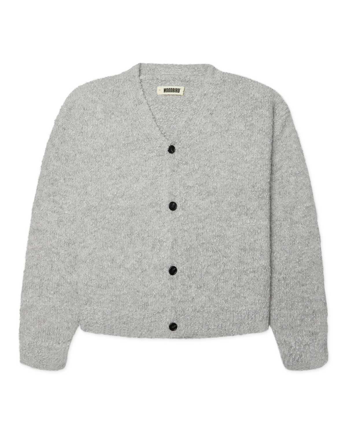 Chi Boucle Cardigan | Grey