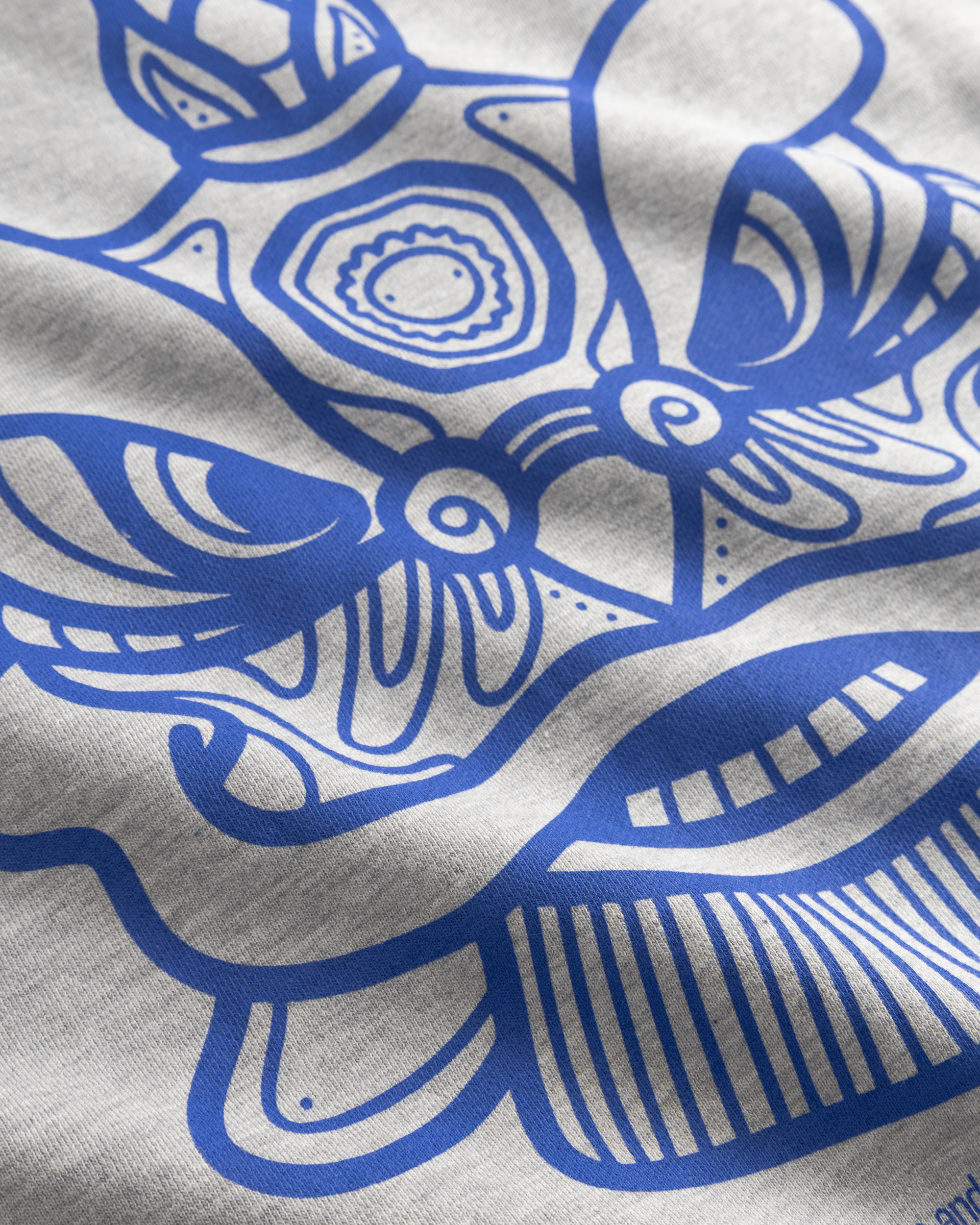 Cupe Lion Crew | Light Grey Melange