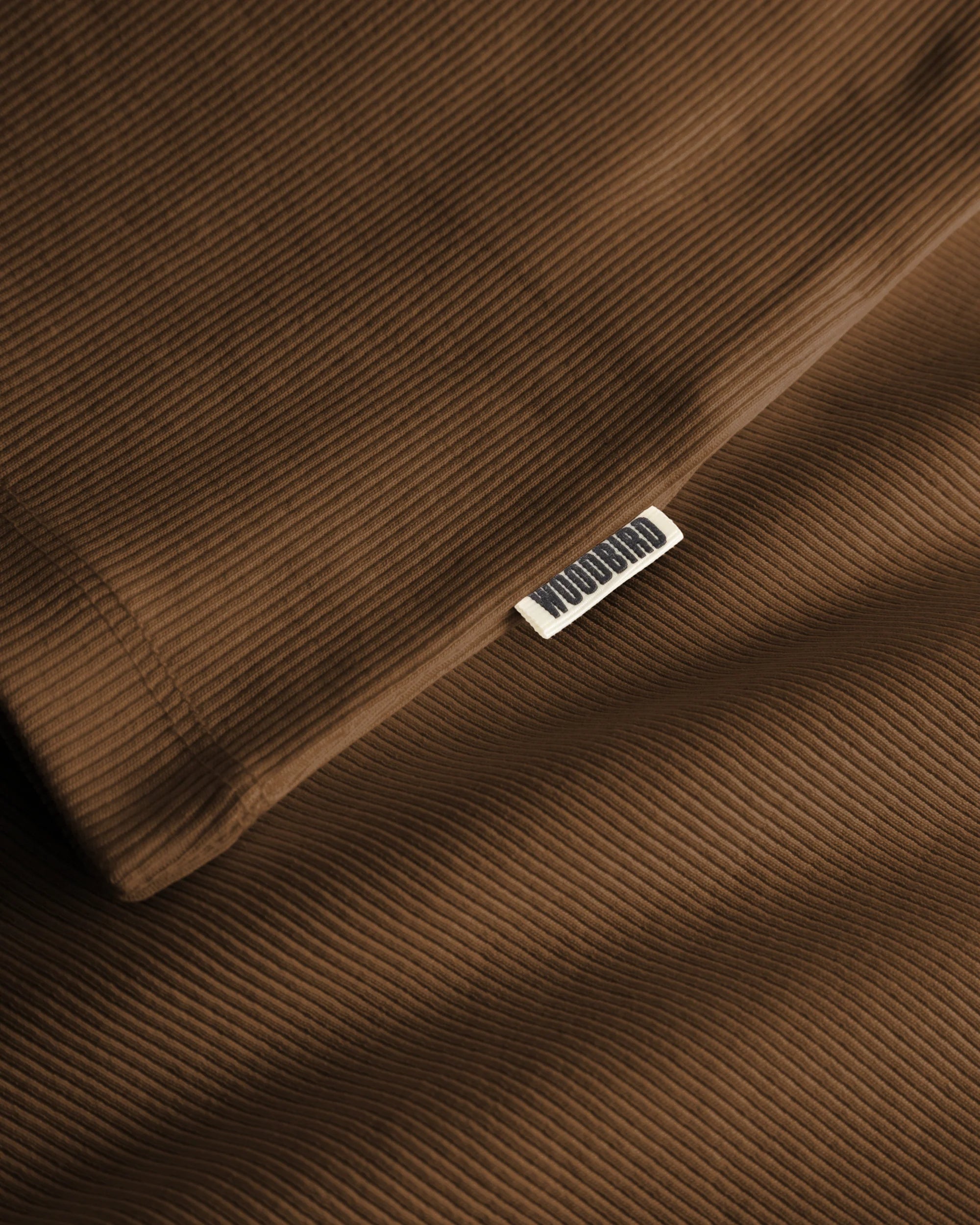 Dee Rib Tank Top | Mid Brown