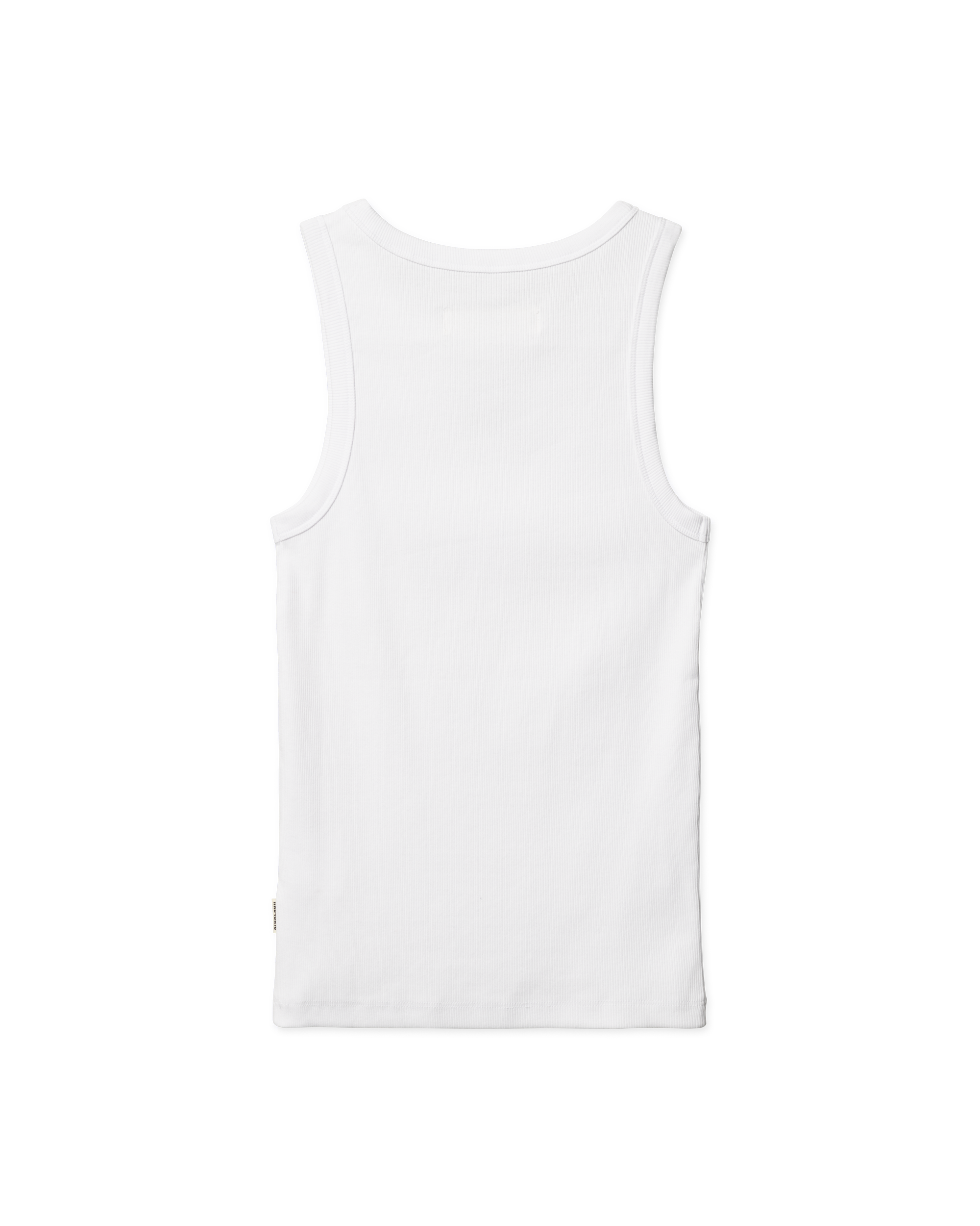 Dee Rib Tank Top | White