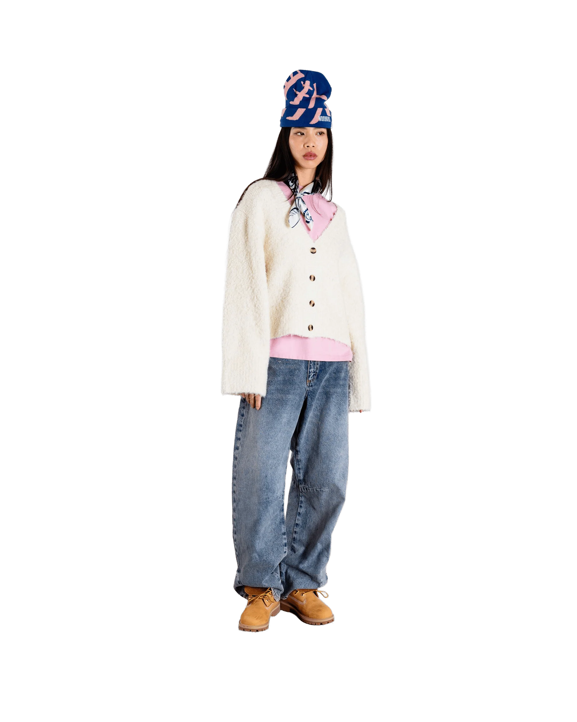 Ea Teddy Cardigan | Off White