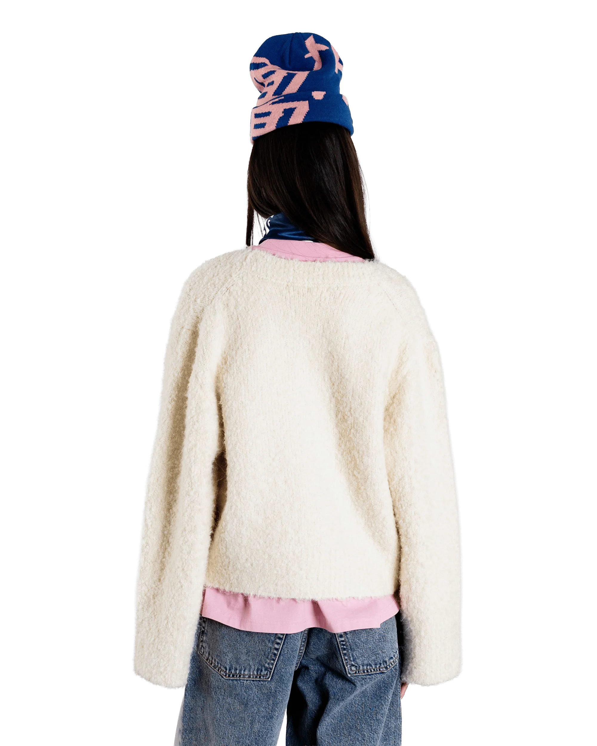 Ea Teddy Cardigan | Off White