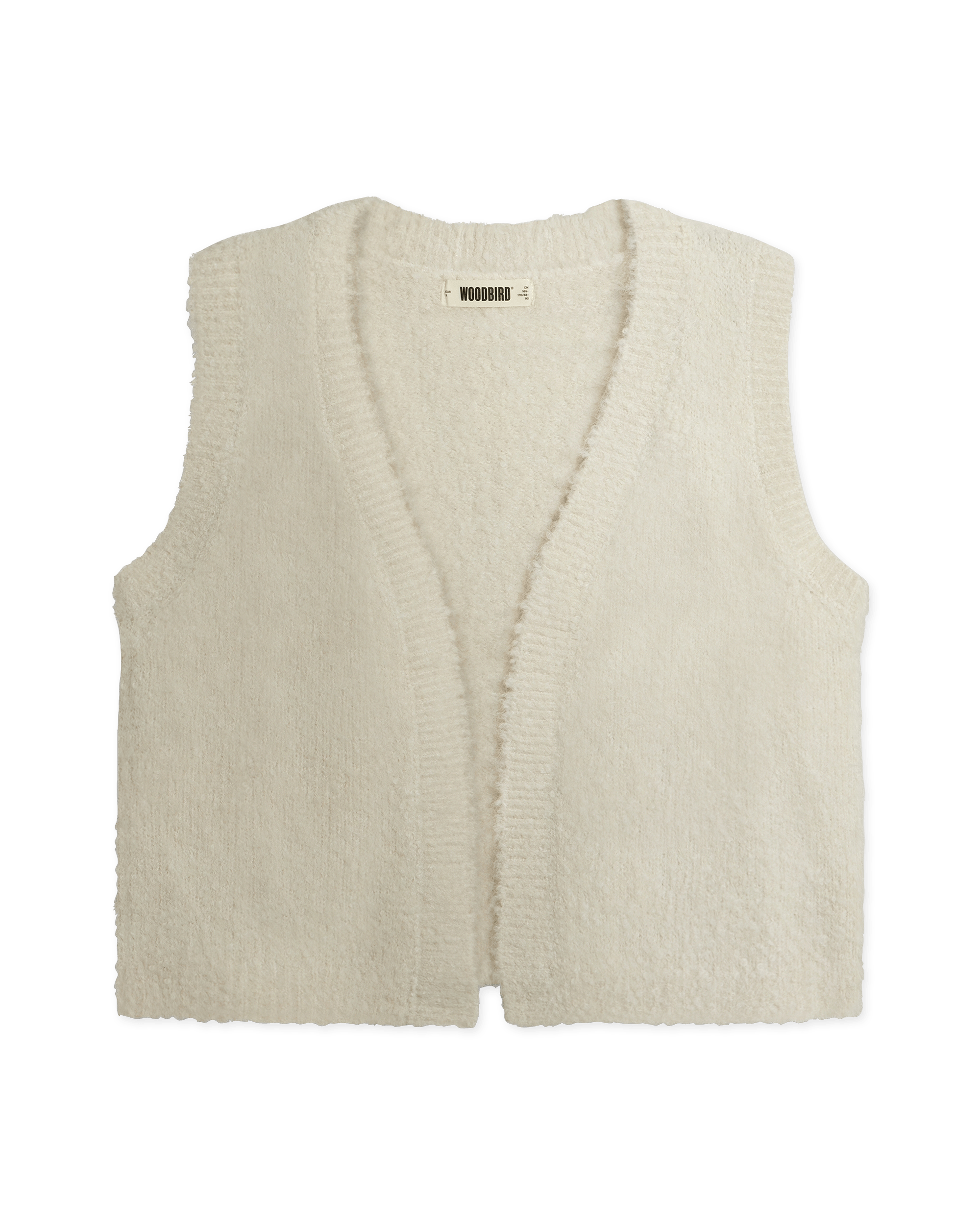 Eva Teddy Vest | Off White