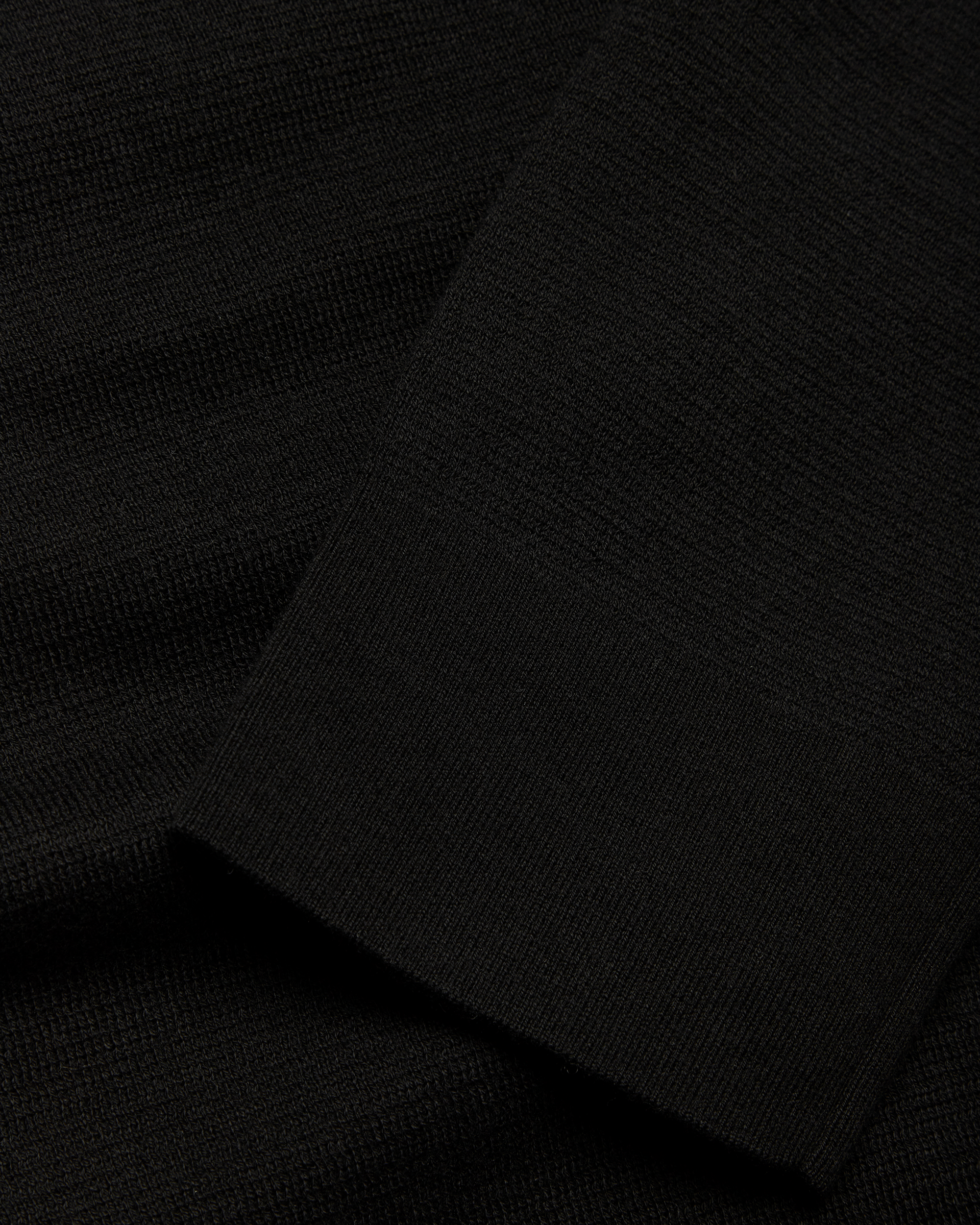 Fang Full Zip Cardigan | Black