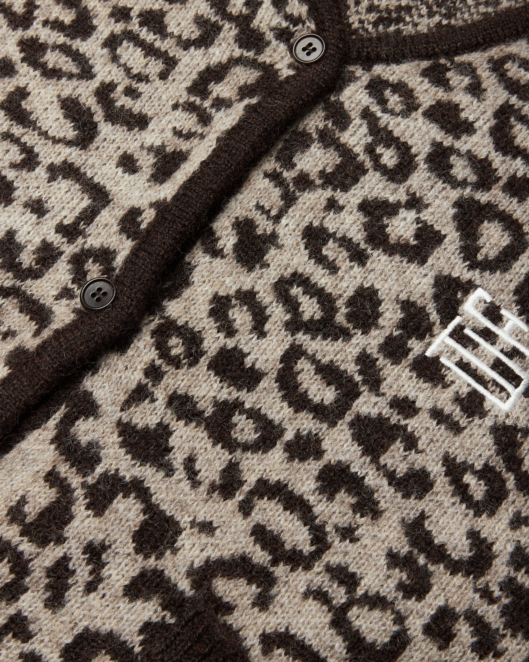 Fen Leo Cardigan | Sand-fudge