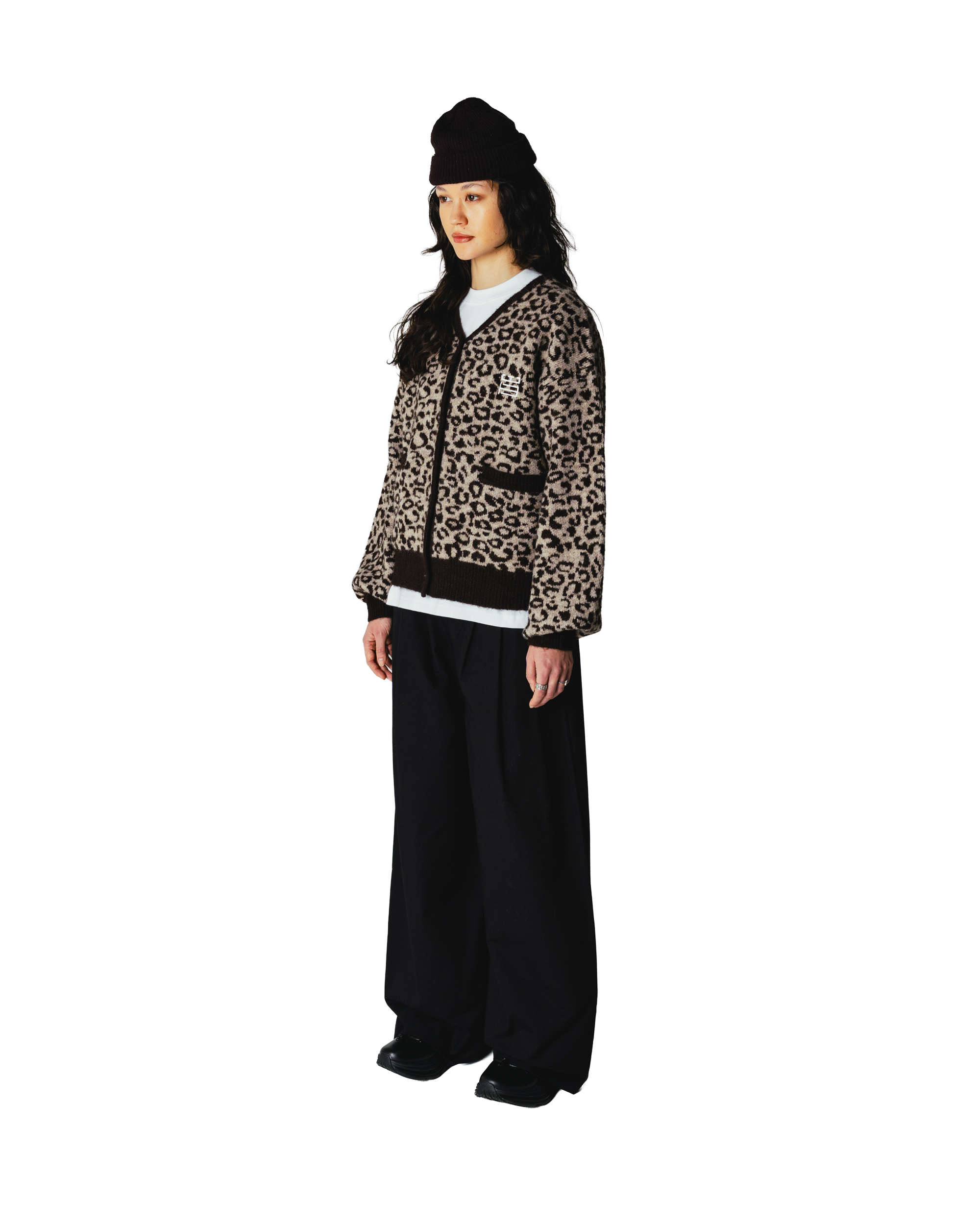 Fen Leo Cardigan | Sand-fudge