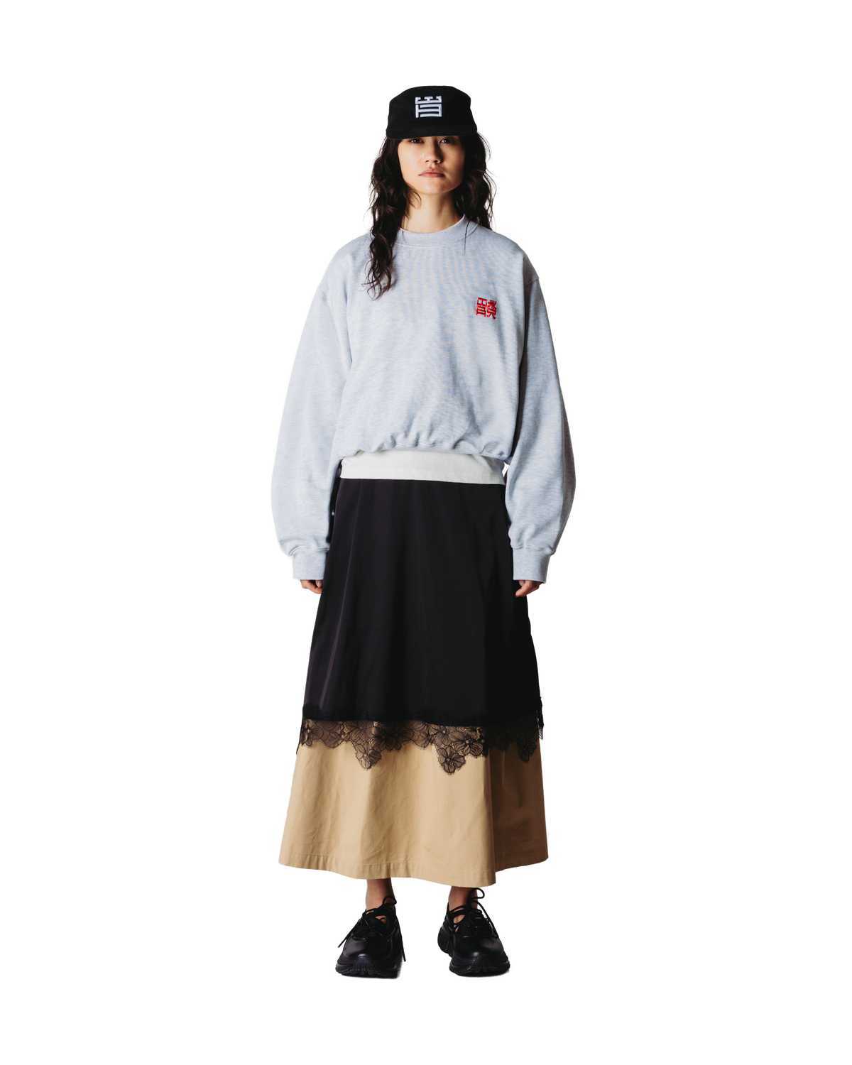 Franka Hk Crew | Grey Melange