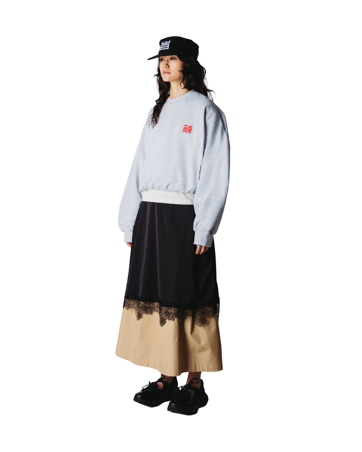 Franka Hk Crew | Grey Melange
