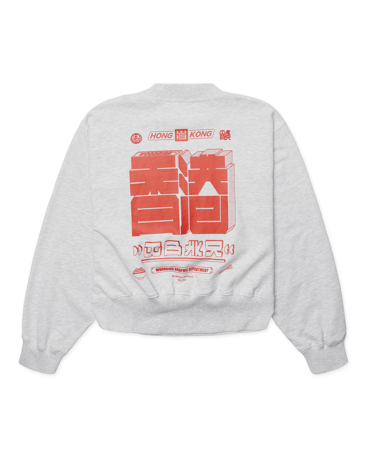 Franka Hk Crew | Grey Melange