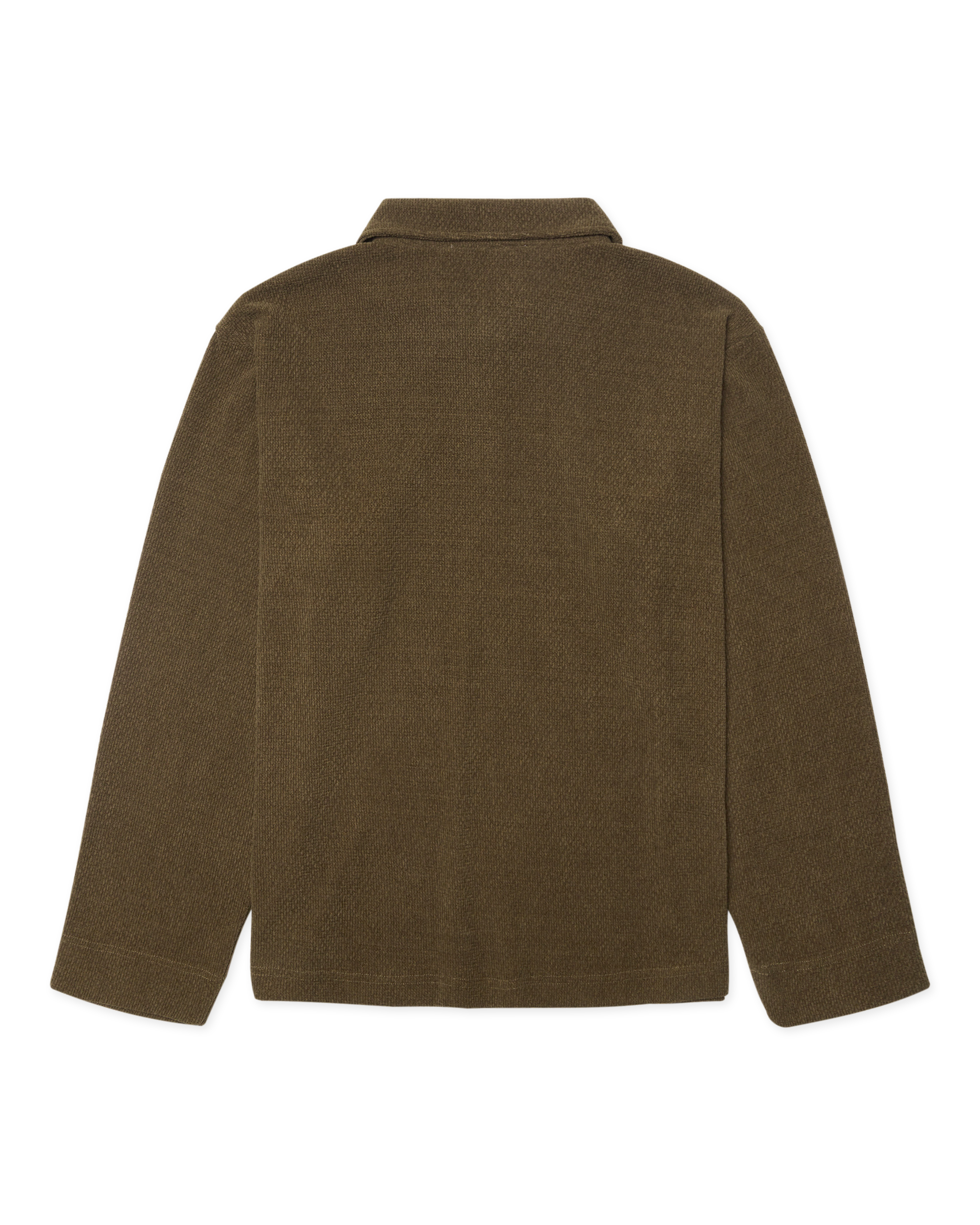 Hiro Ls Jiu Zip Polo | Dark Olive