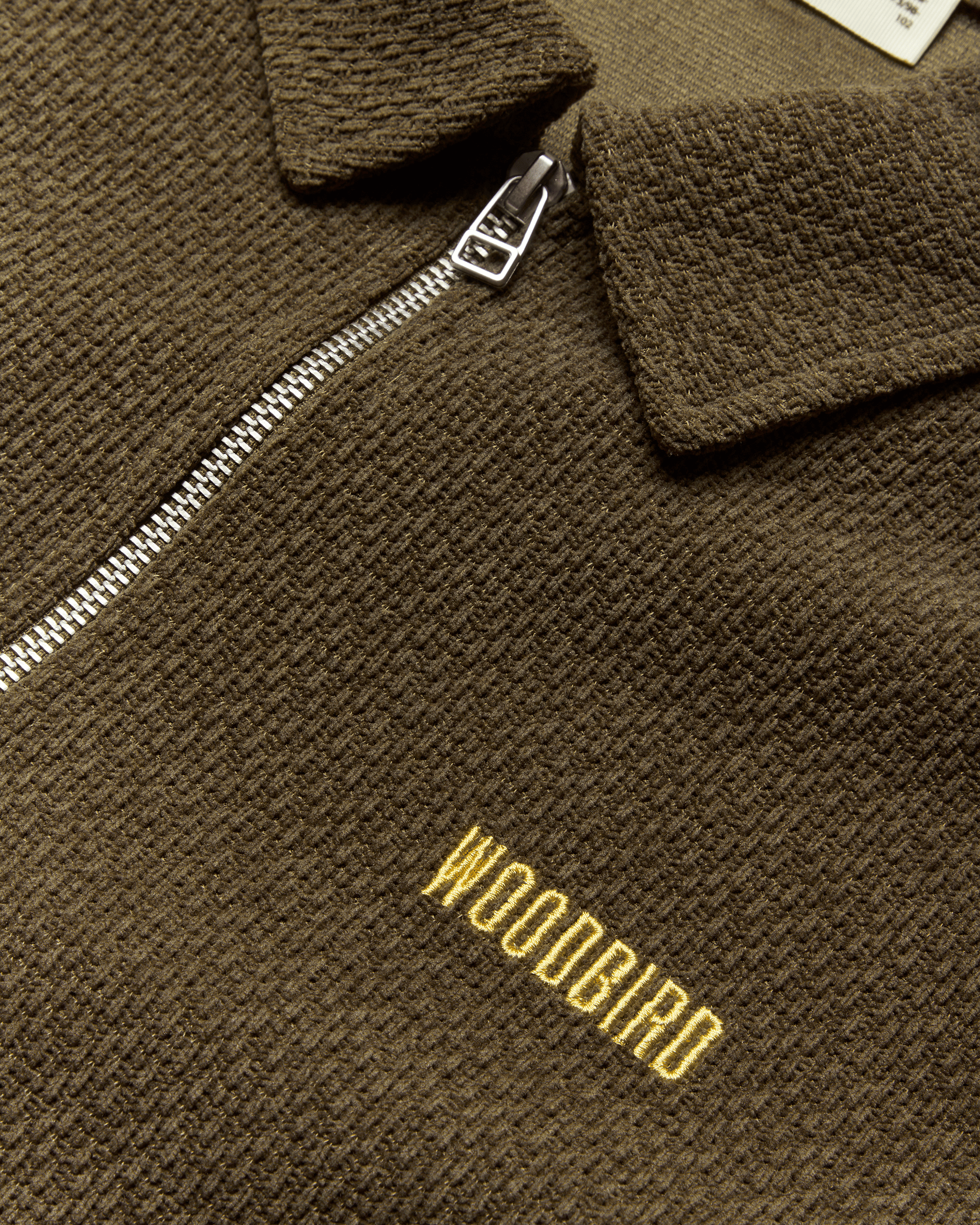 Hiro Ls Jiu Zip Polo | Dark Olive